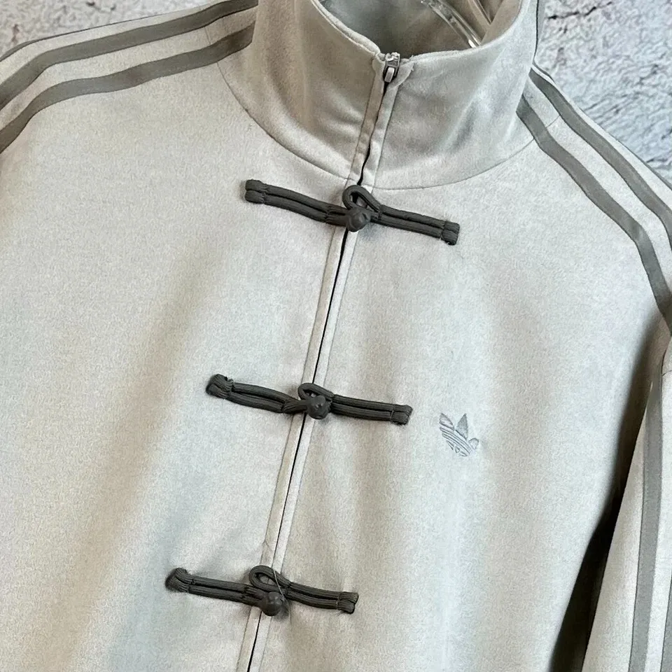 CTT Chinese Track Top 3.1 Gender Neutral Jacket (White)