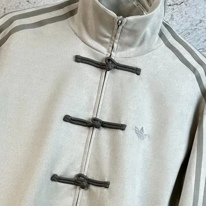 CTT Chinese Track Top 3.1 Gender Neutral Jacket (White)