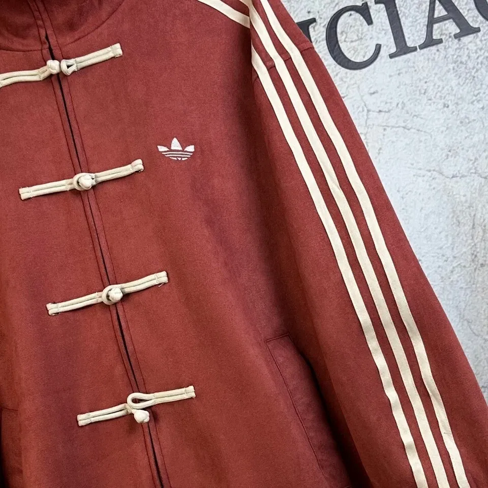 CTT Chinese Track Top 3.1 Gender Neutral Jacket (Red)