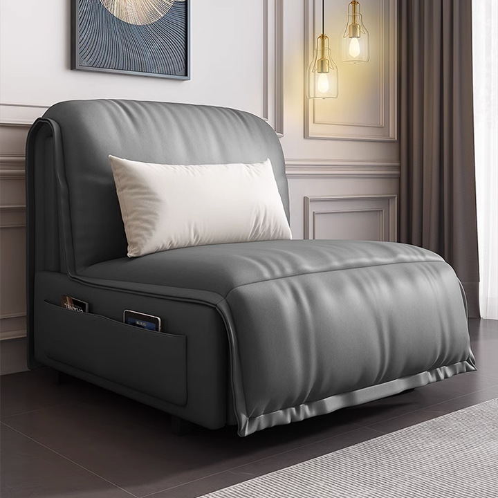 Folding Electric Sofa Bed With Metal Mechanism - Fully Automatic & Electrically Operated Through A Remote
