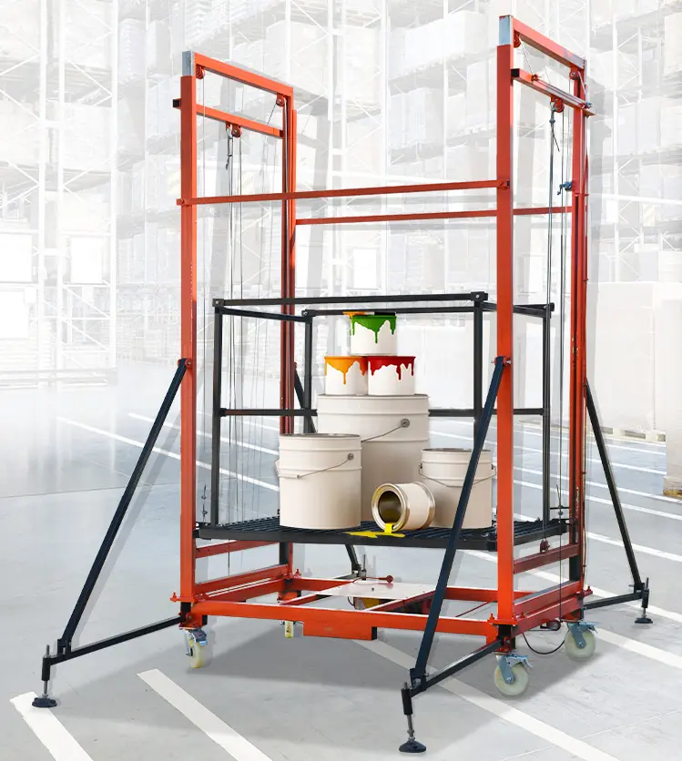 [Hot-selling model ]500kg 2m Electric Lift Scaffold with CE for Painting Wall