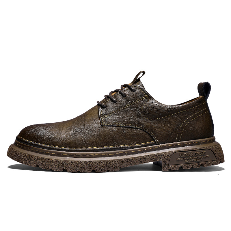 Men‘sGenuine Leather Work Casual Shoes