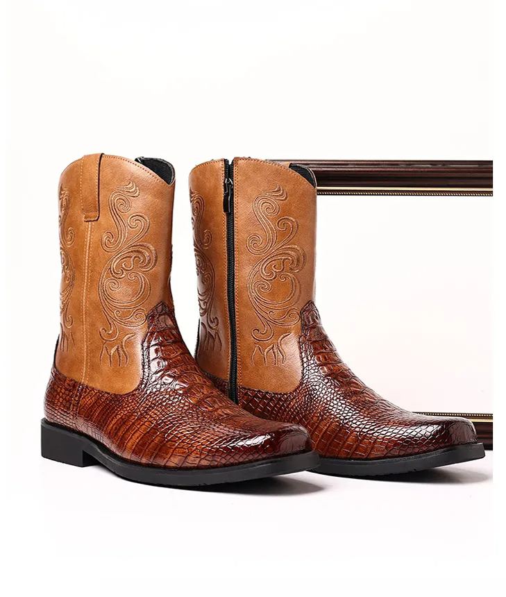 Vintage Handmade Cowboy Boots