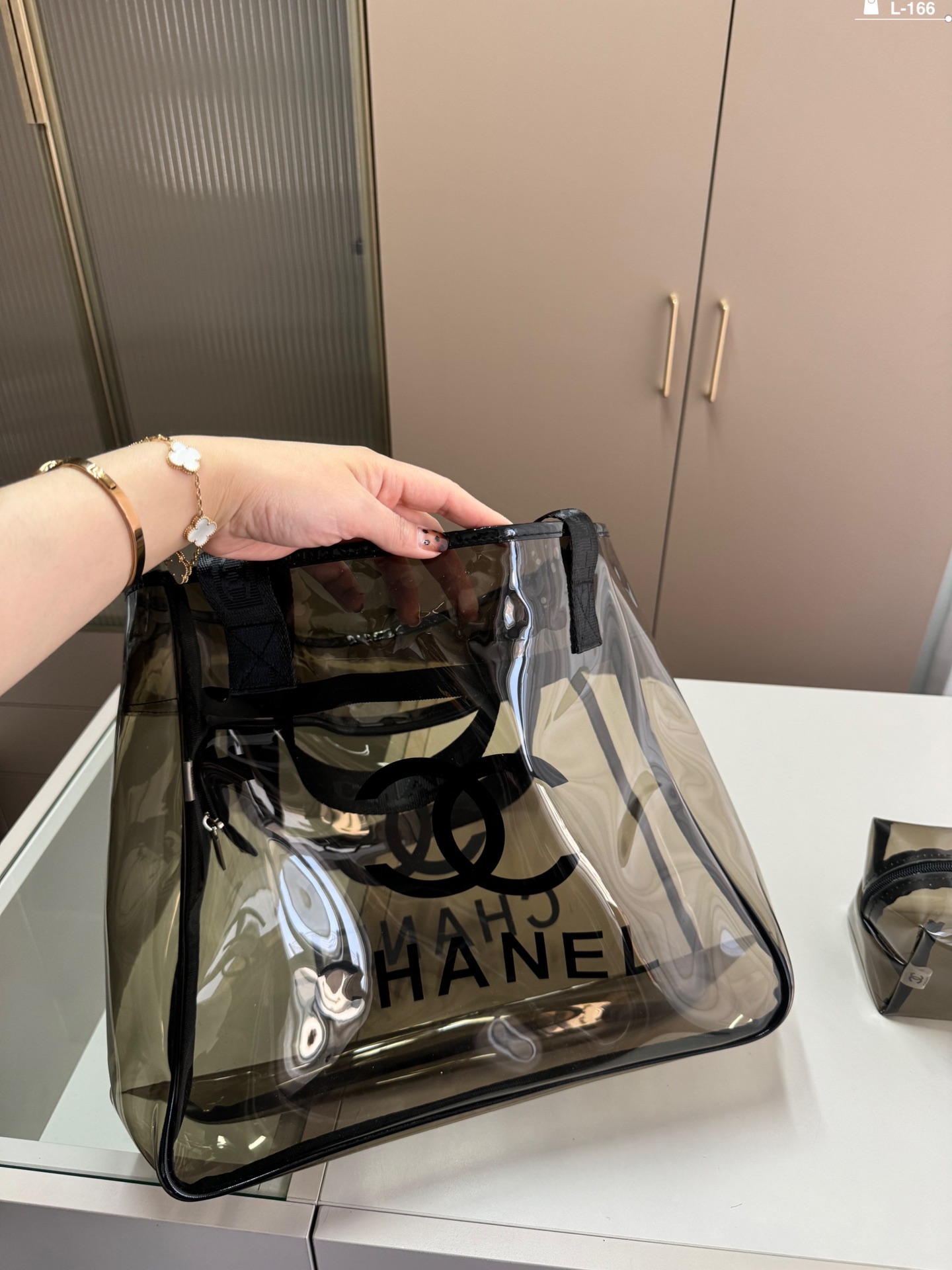 C-L BAG New jelly shopping bag in one