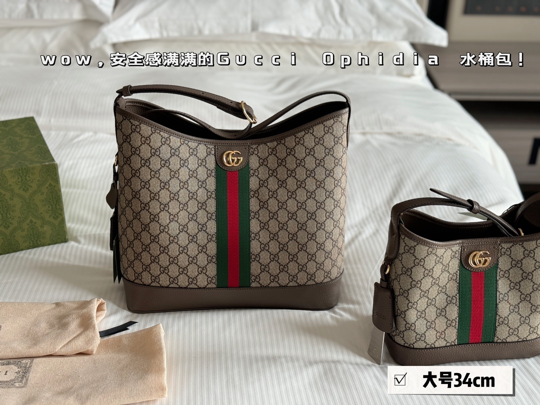 G-G BAG Bucket bag versatile HOBO shape