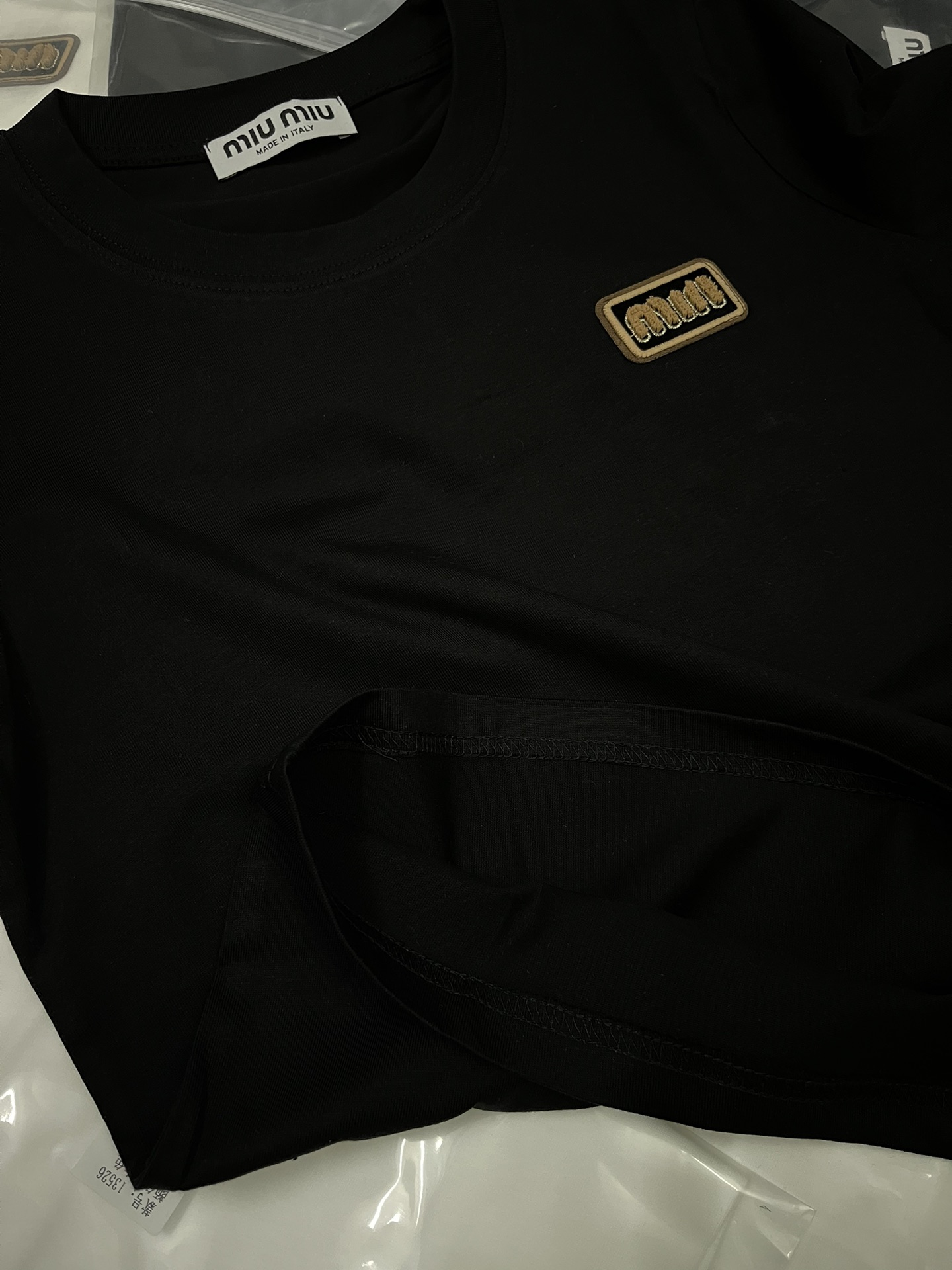 MIU womenswear fashion t-shirt