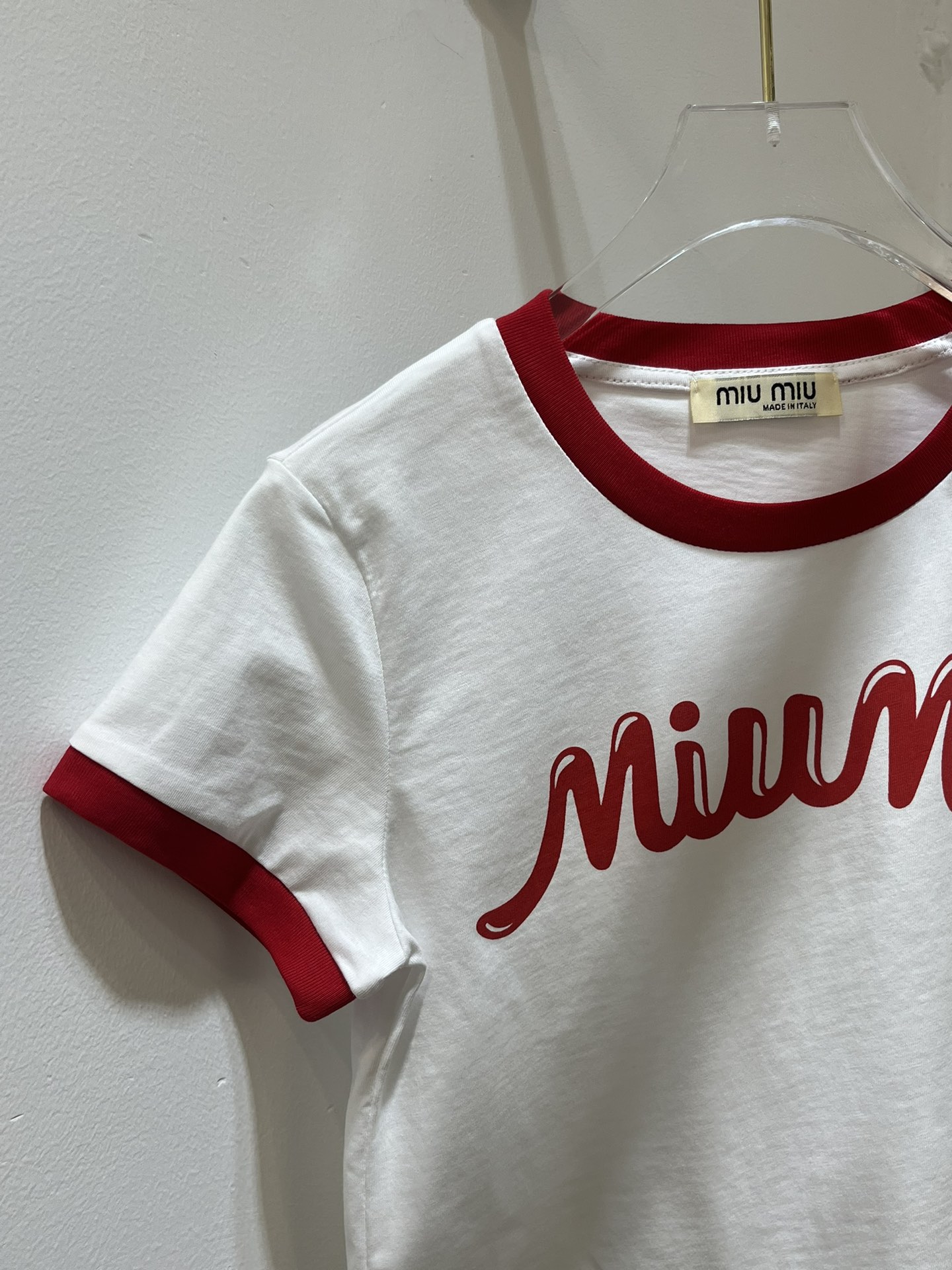 MIU womenswear Short t-shirt