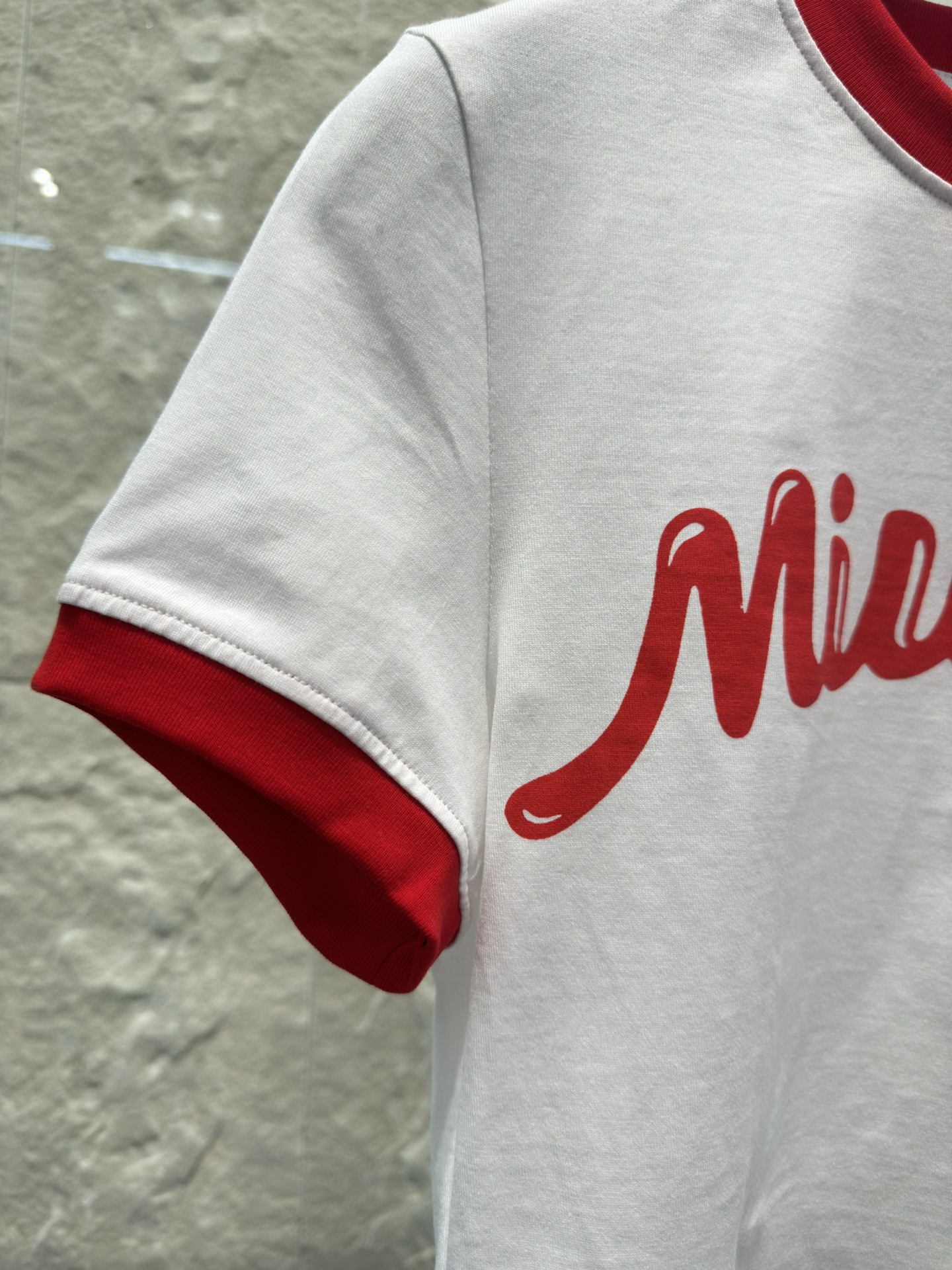 MIU womenswear Short t-shirt