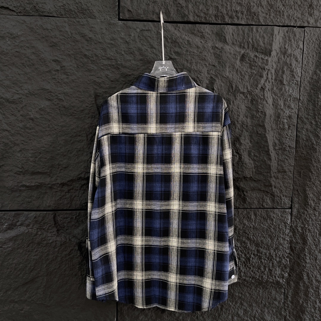 MIU womenswear Checked shirt