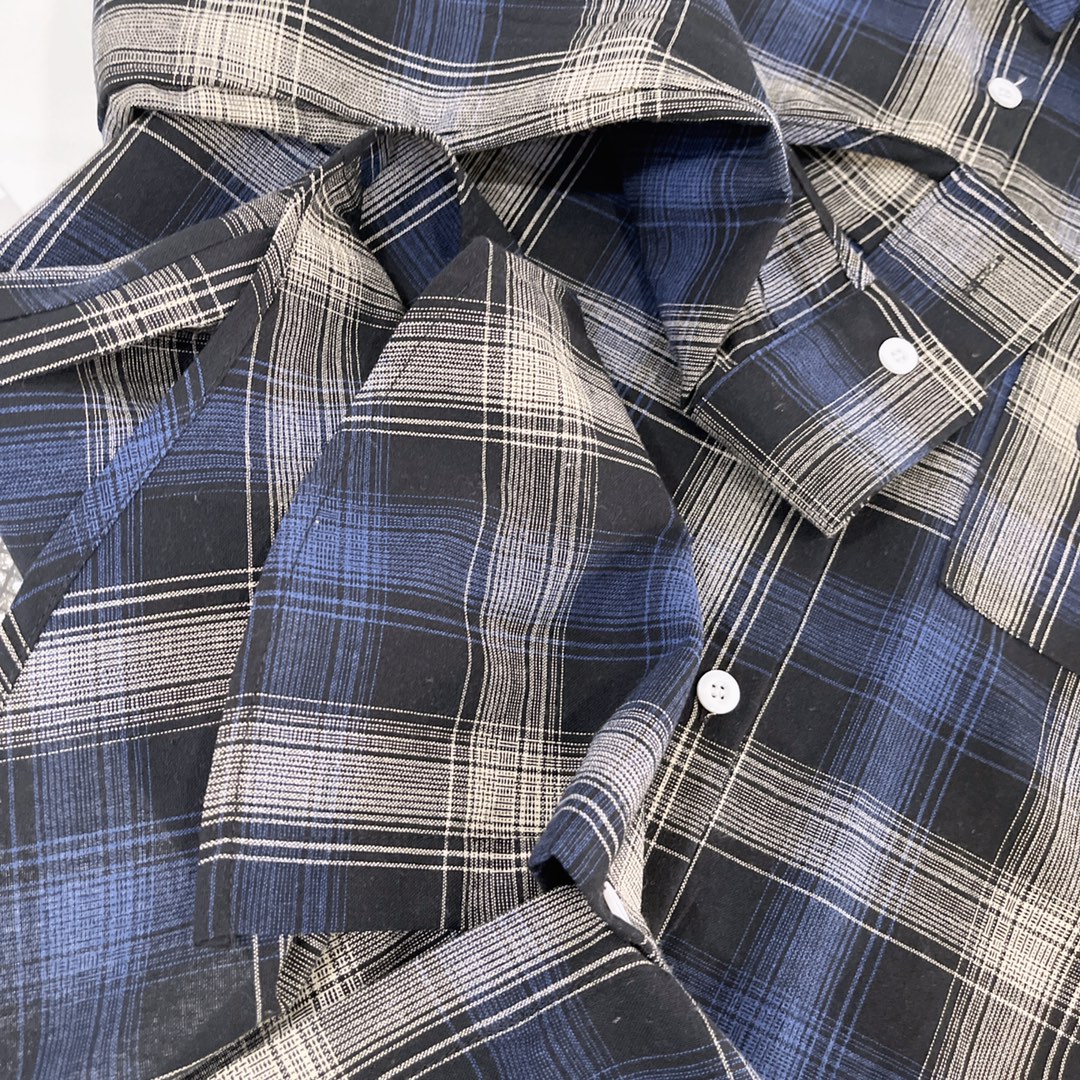 MIU womenswear Checked shirt