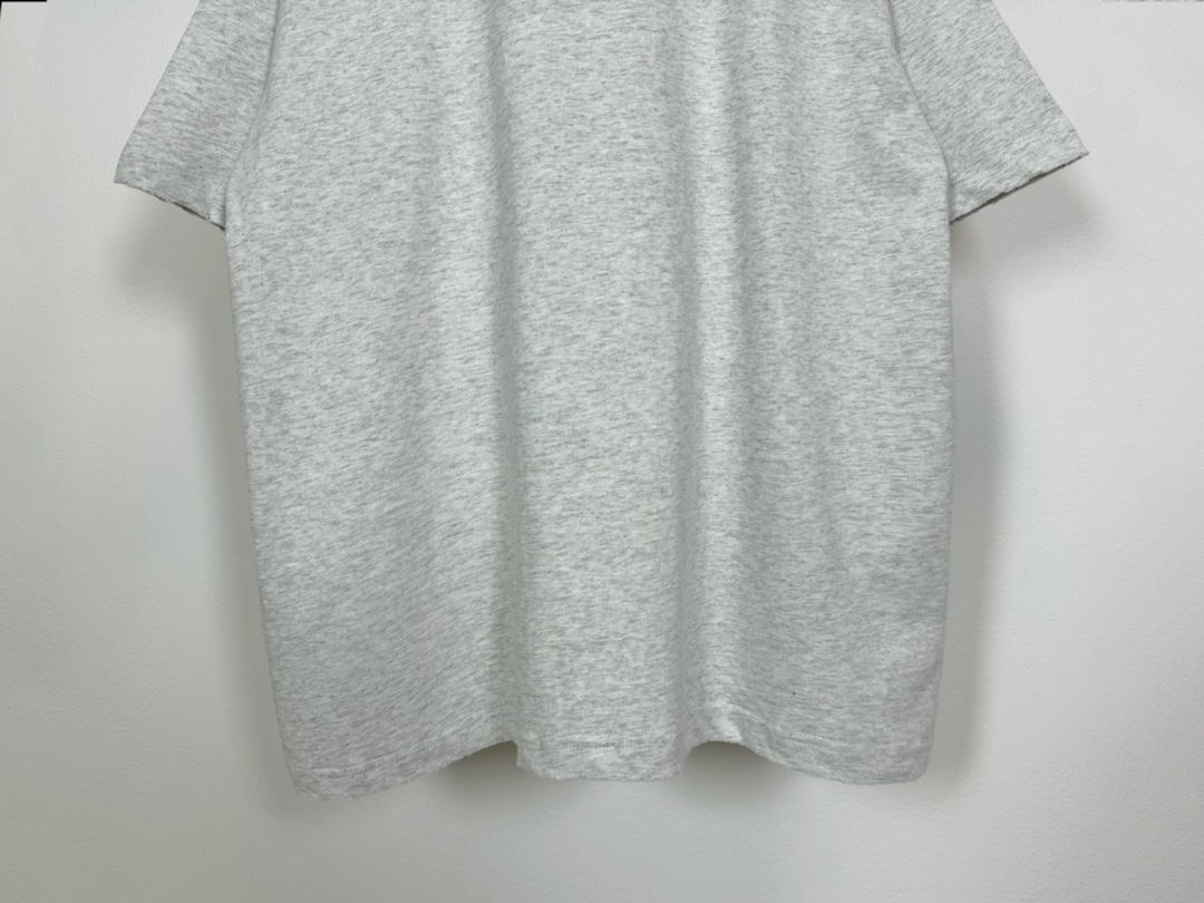 B-A womenswear Earth 3D three-dimensional foam letter printing short-sleeved T-shirt