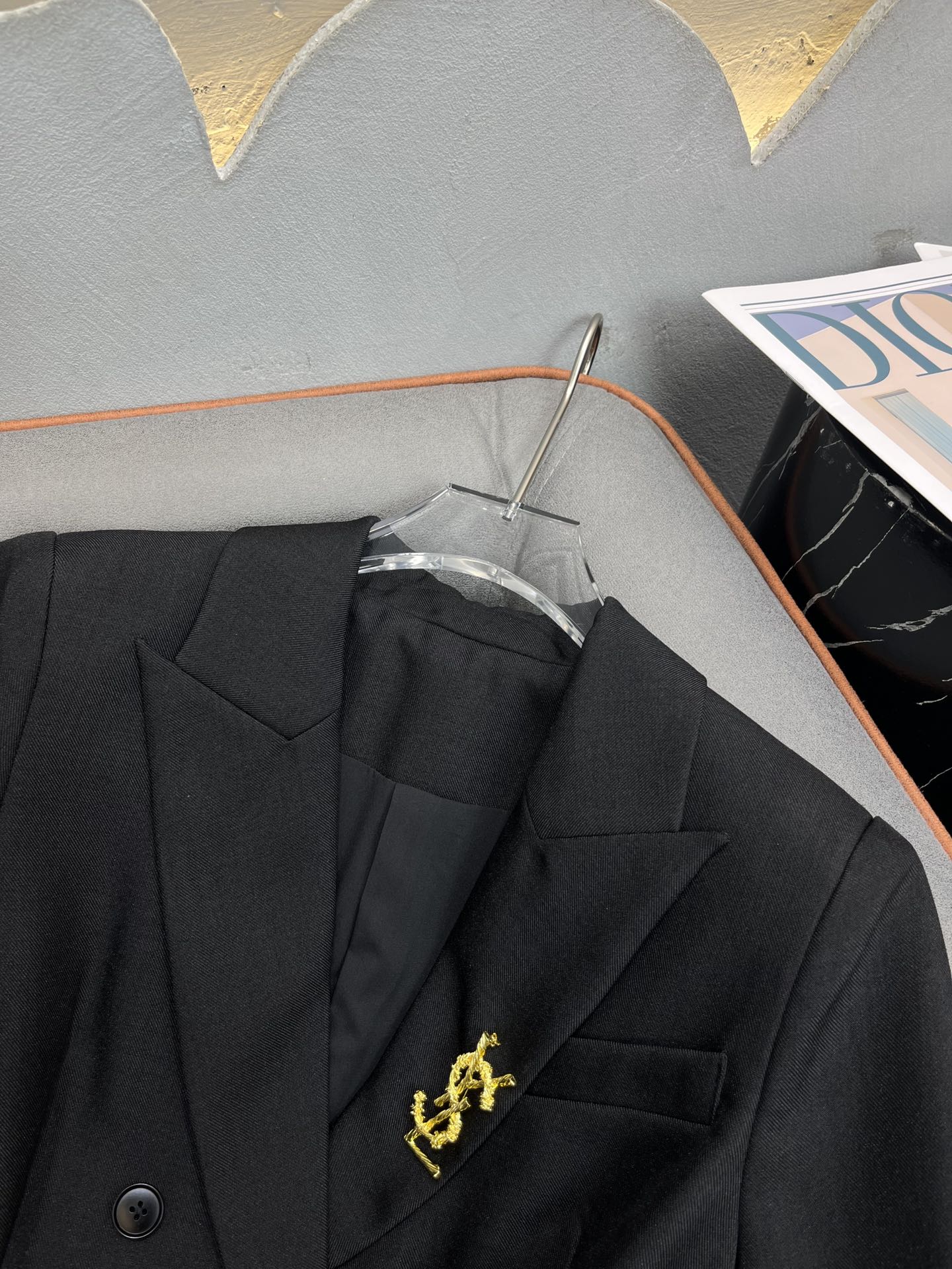 YS-L womenswear New short-sleeved suit dress