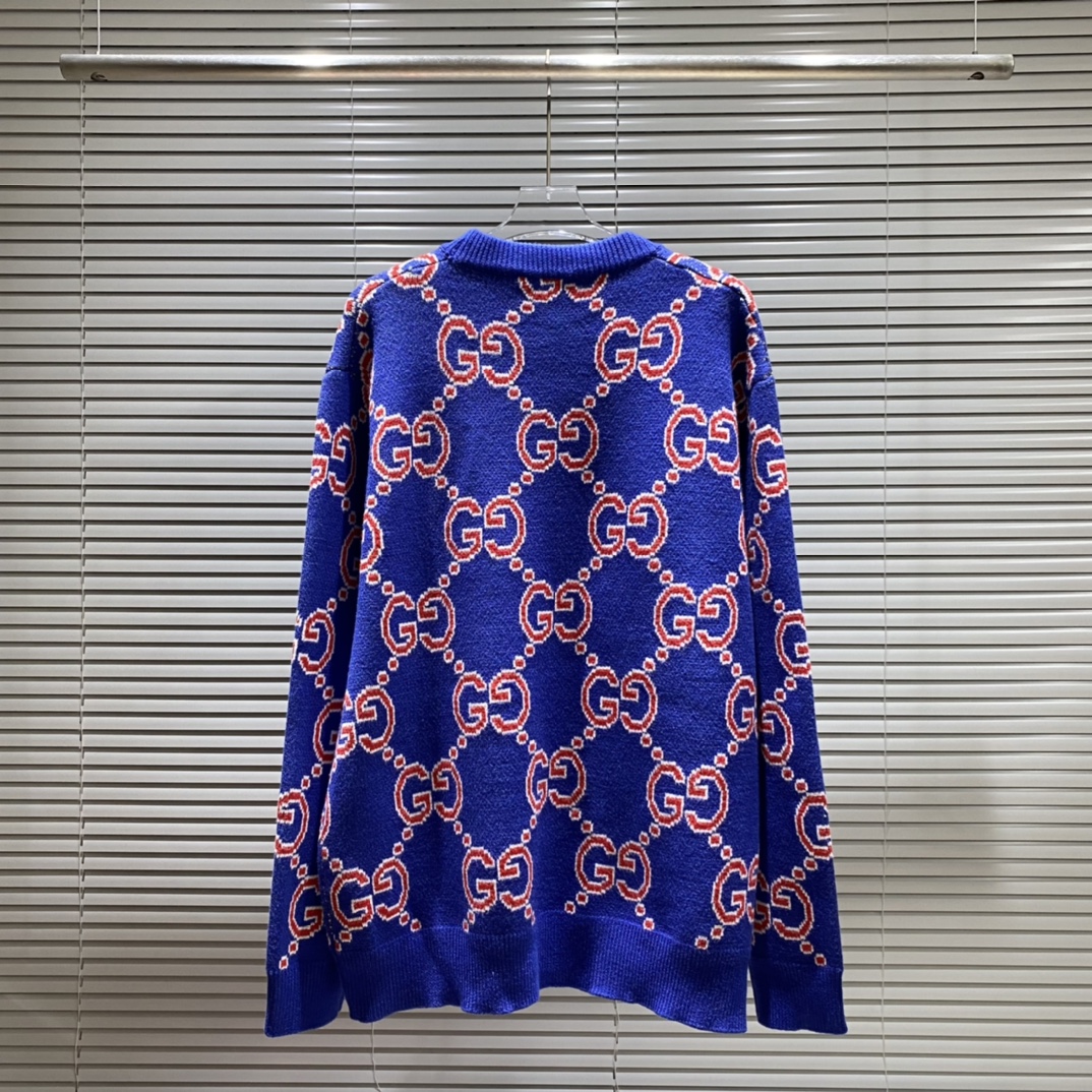 G-G womenswear Double G-connected Xiaolong jacquard round neck sweater