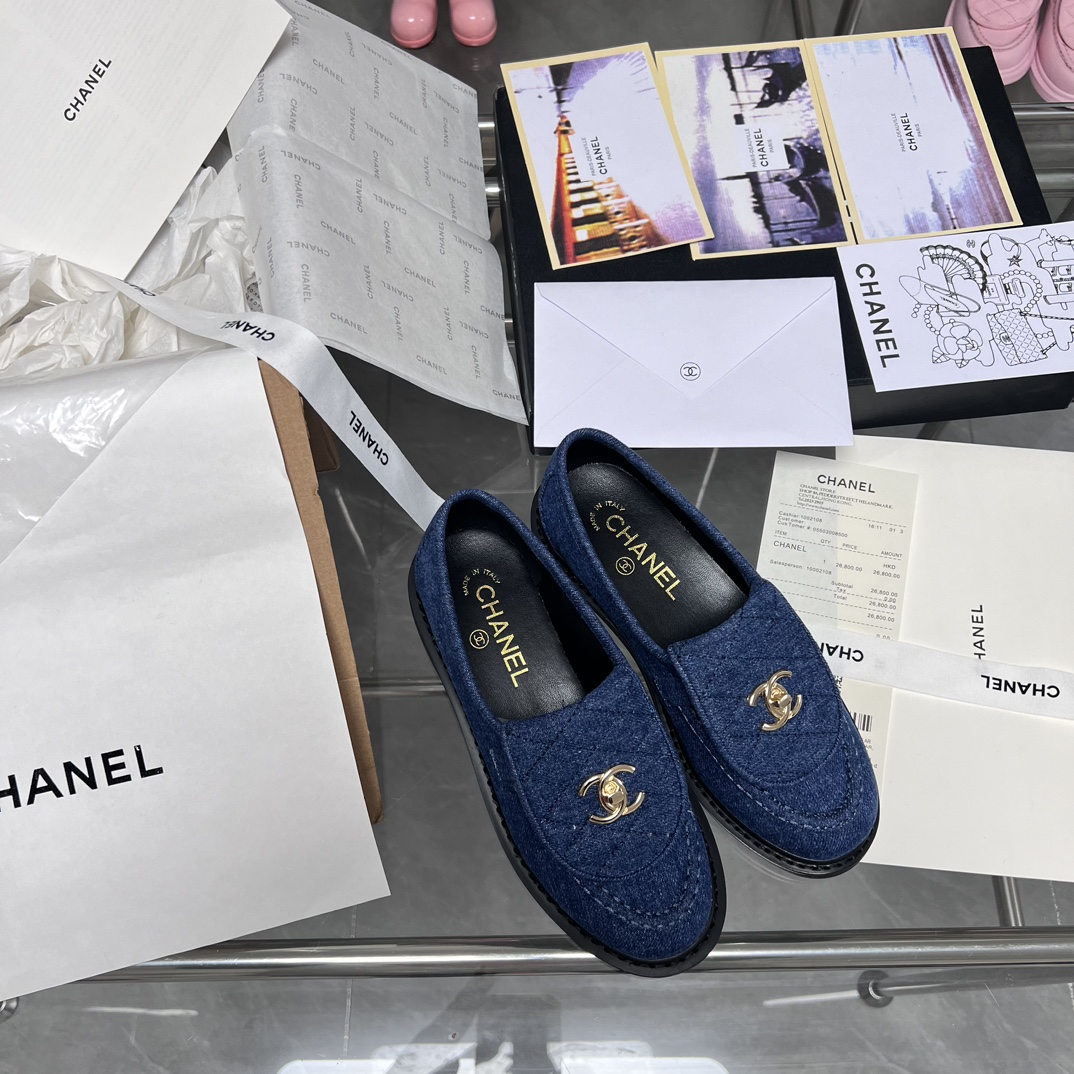 C-L women's shoes Bag buckle loafers