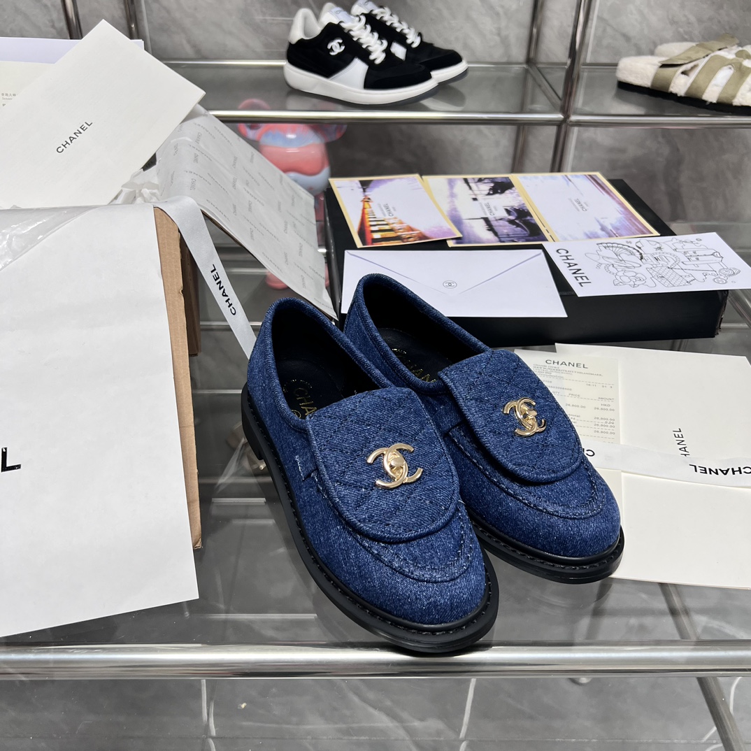 C-L women's shoes Bag buckle loafers