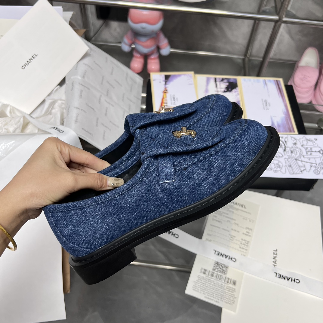 C-L women's shoes Bag buckle loafers