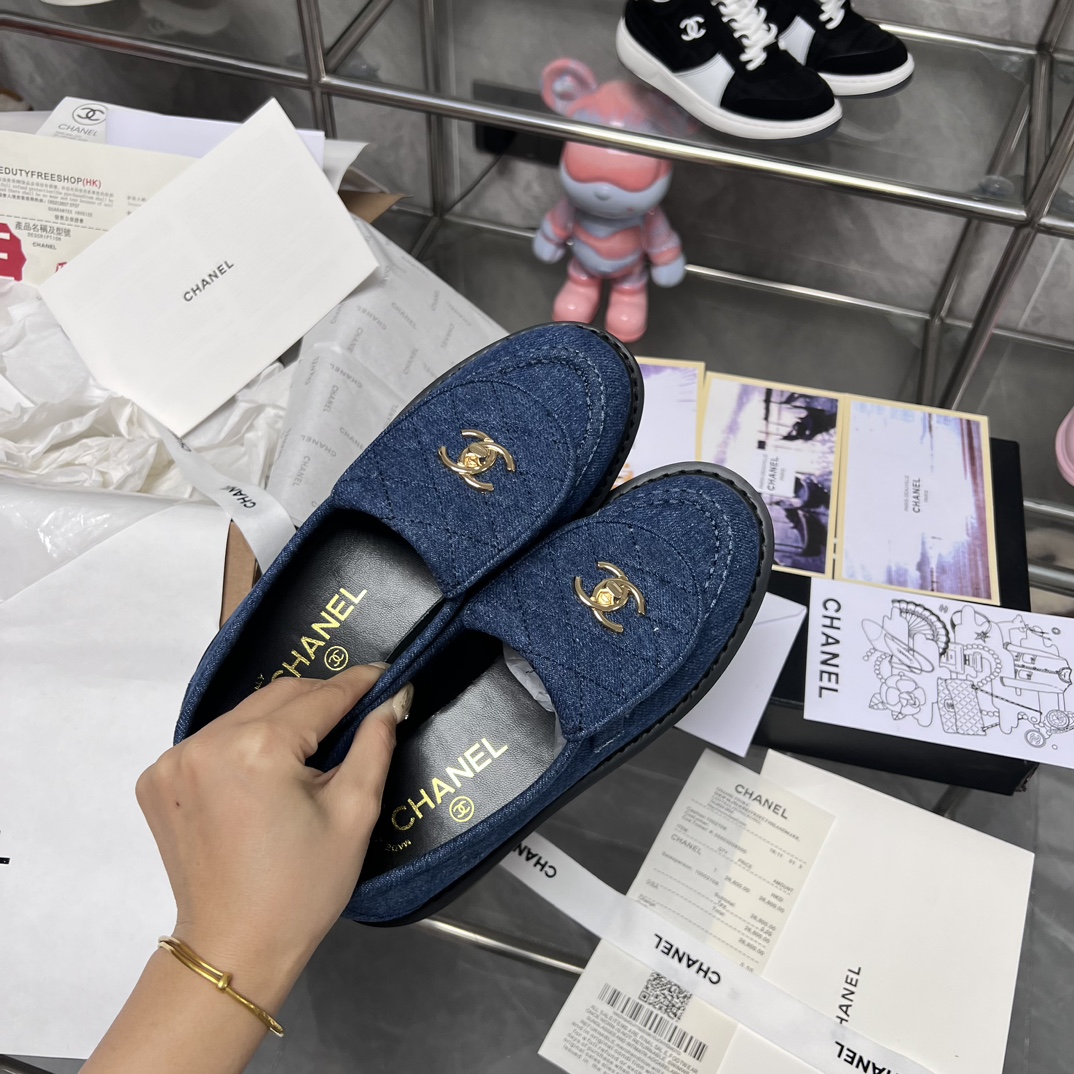 C-L women's shoes Bag buckle loafers