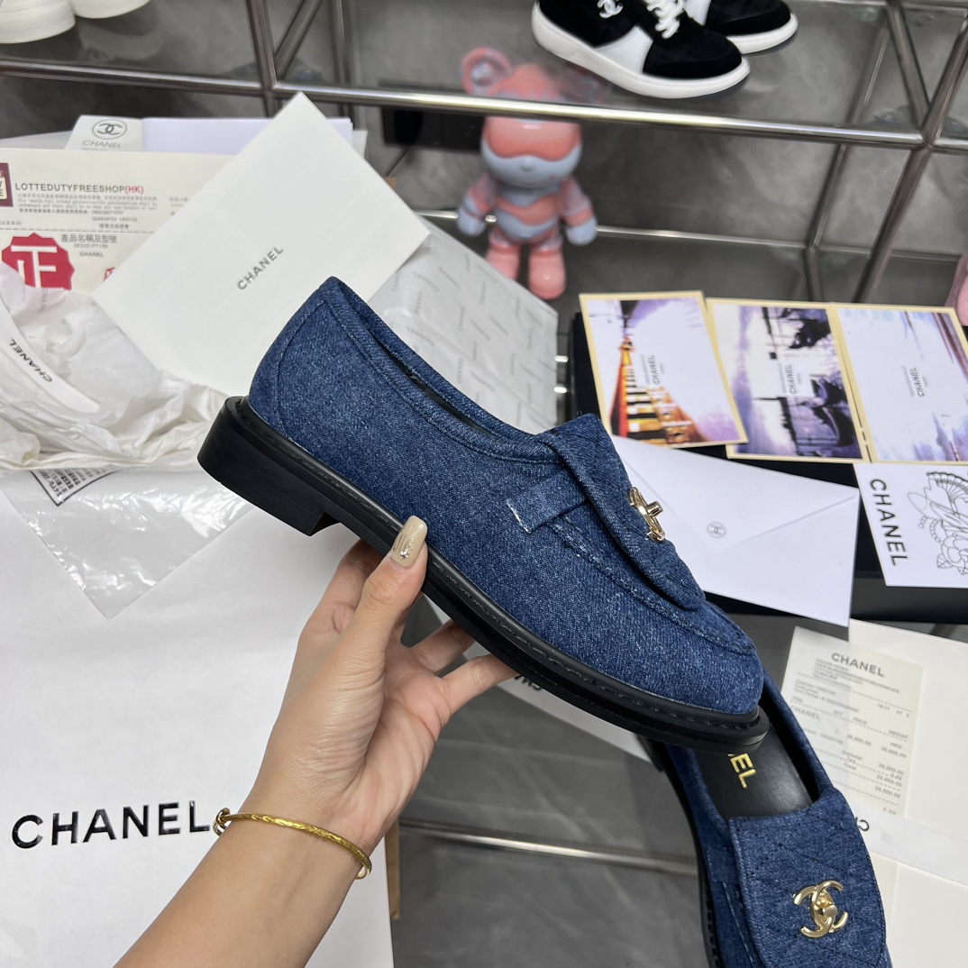 C-L women's shoes Bag buckle loafers