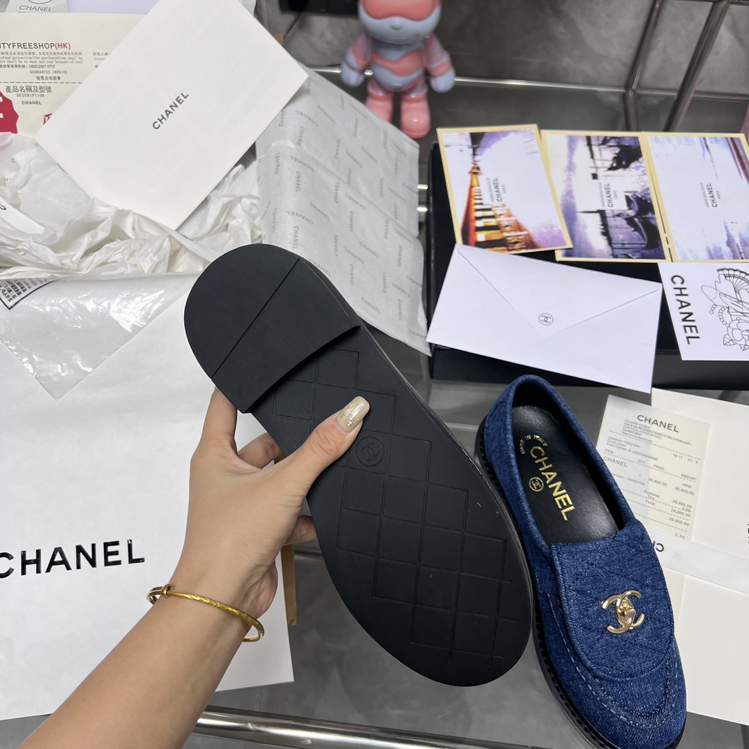 C-L women's shoes Bag buckle loafers