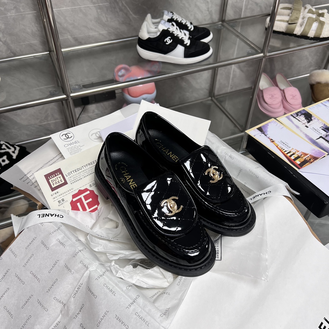 C-L women's shoes Bag buckle loafers