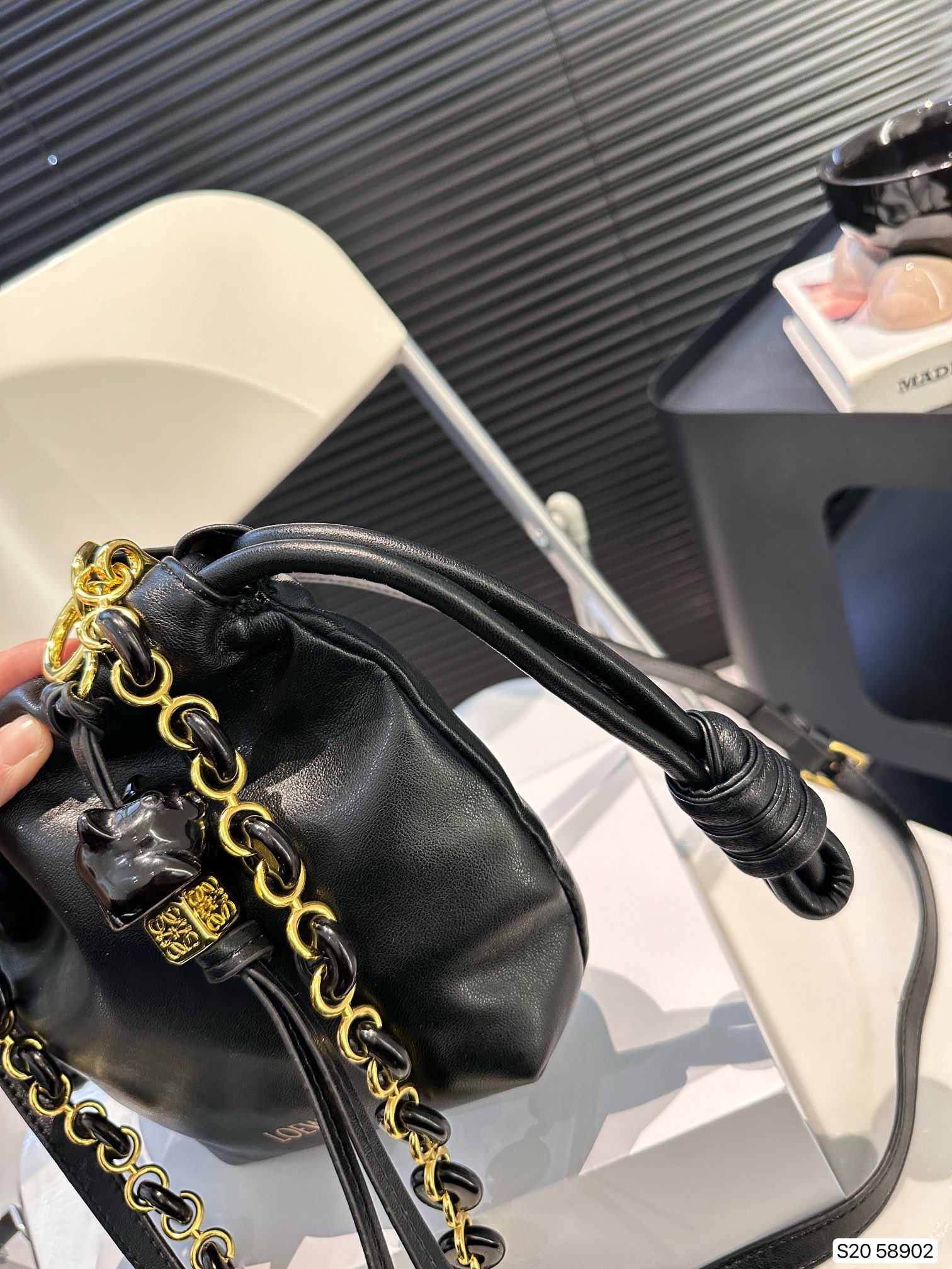 L-E Super delicate superimposed small blessing bag