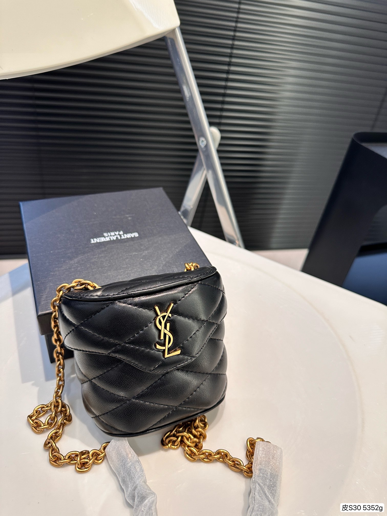YS-L Mini-box bag with cover
