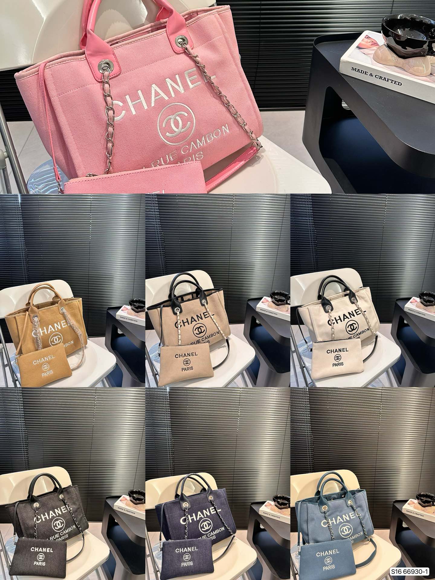 C-L Beach bag shopping bag