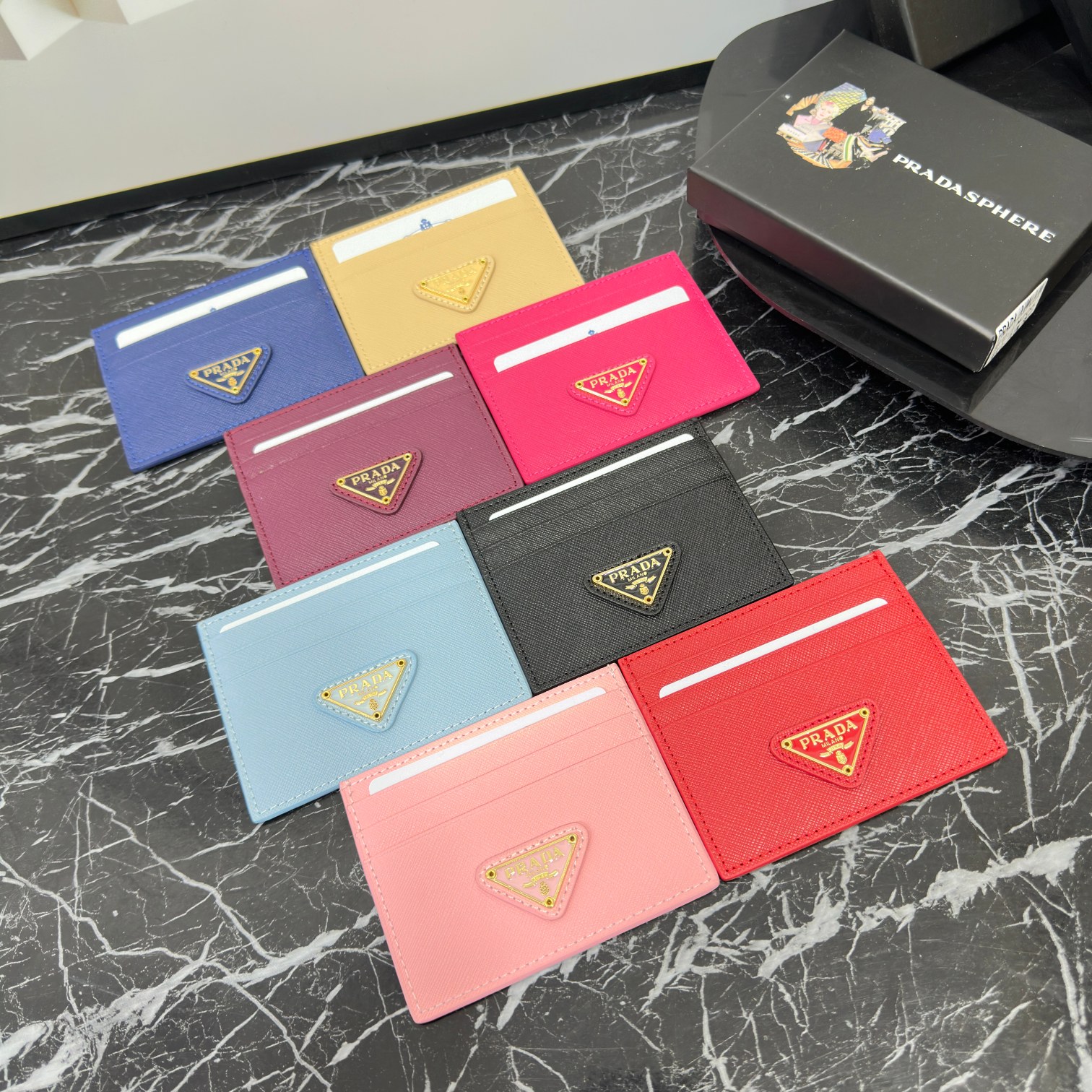 P-A Explosive leather card bag