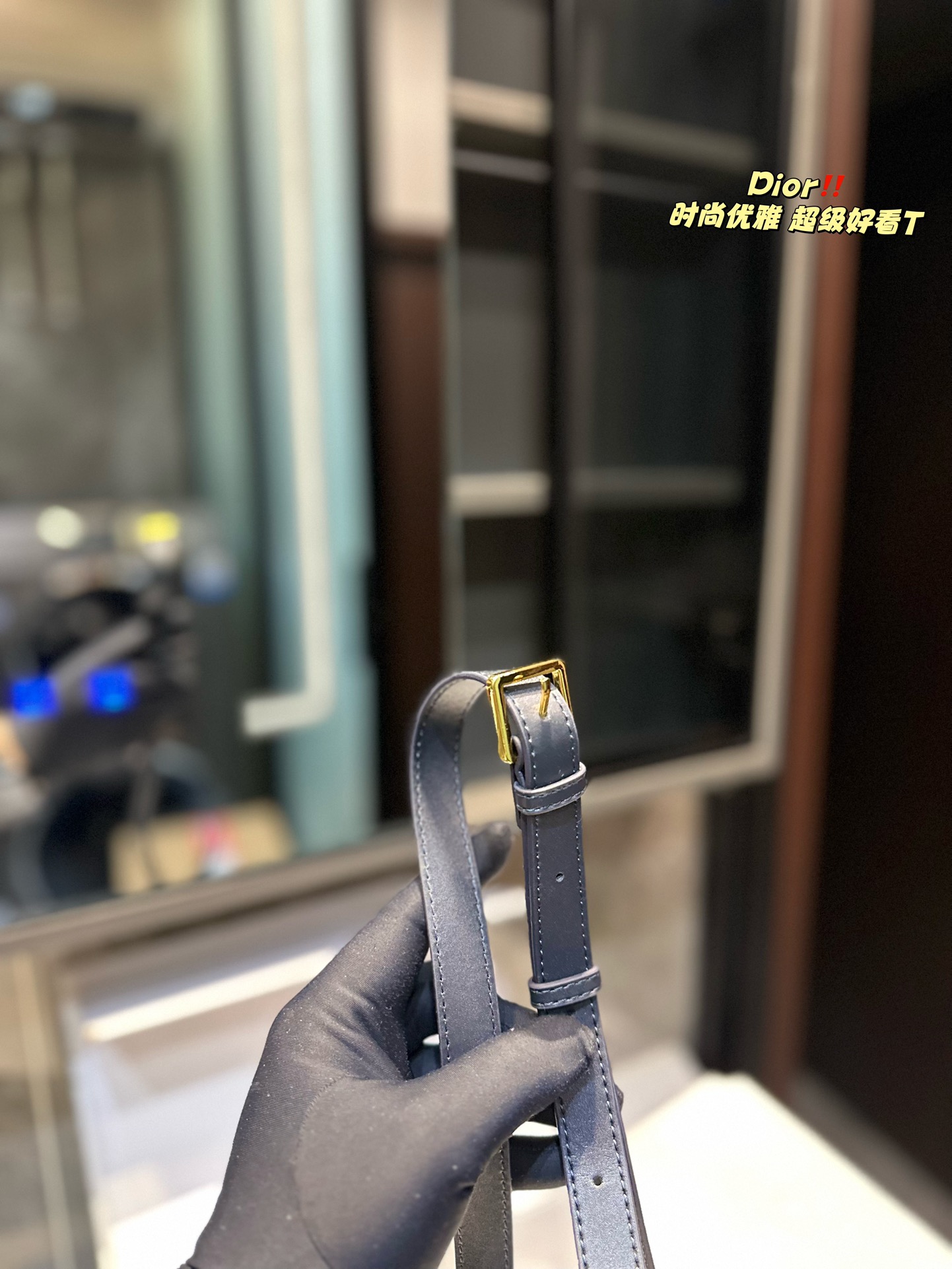 D-R This besace handbag is a new product of the ready-to-wear series in spring and summer of 2024.