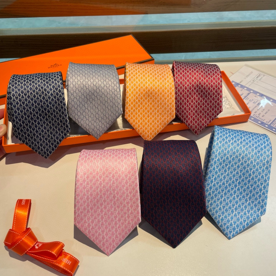 H-S Letter men's new tie series