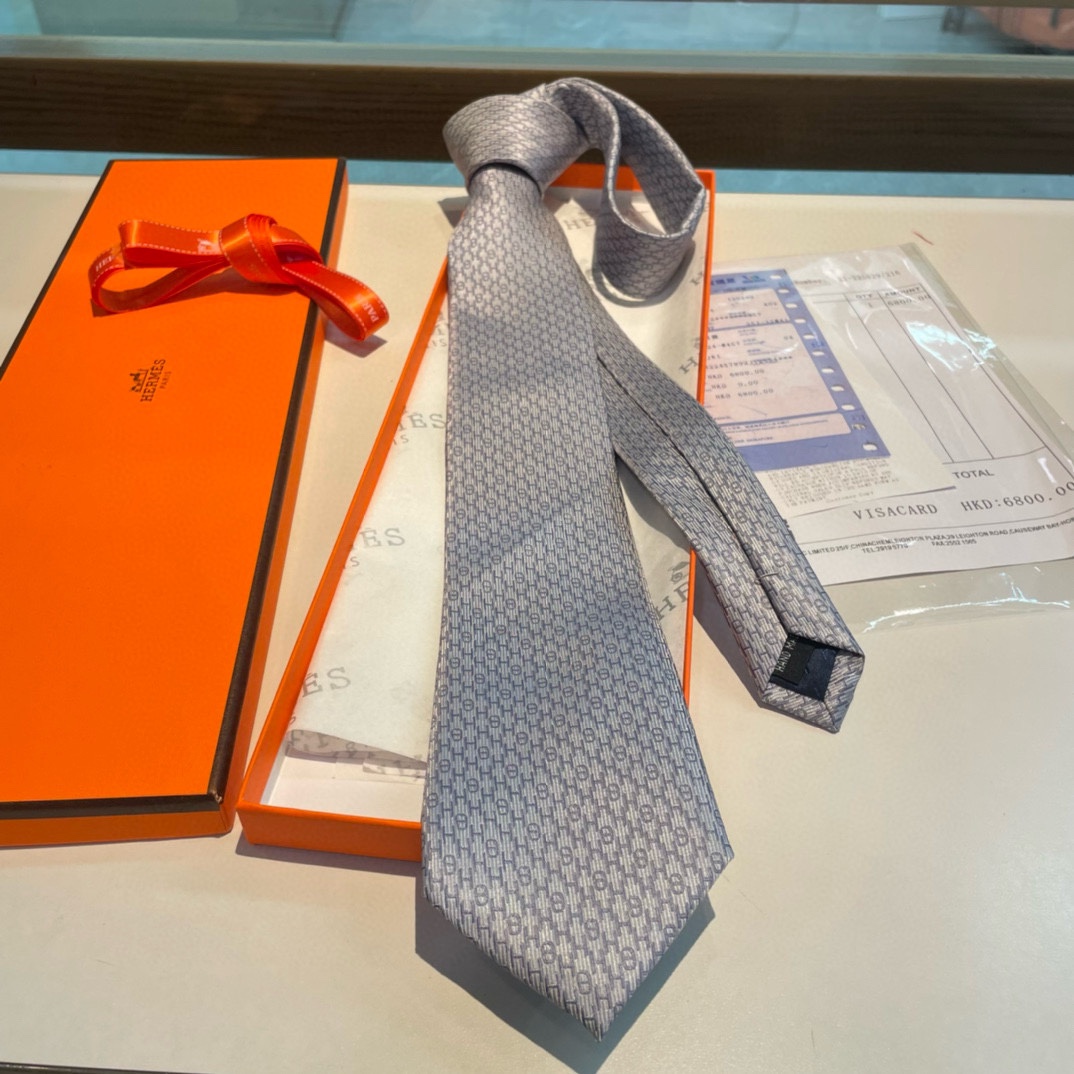 H-S Letter men's new tie series