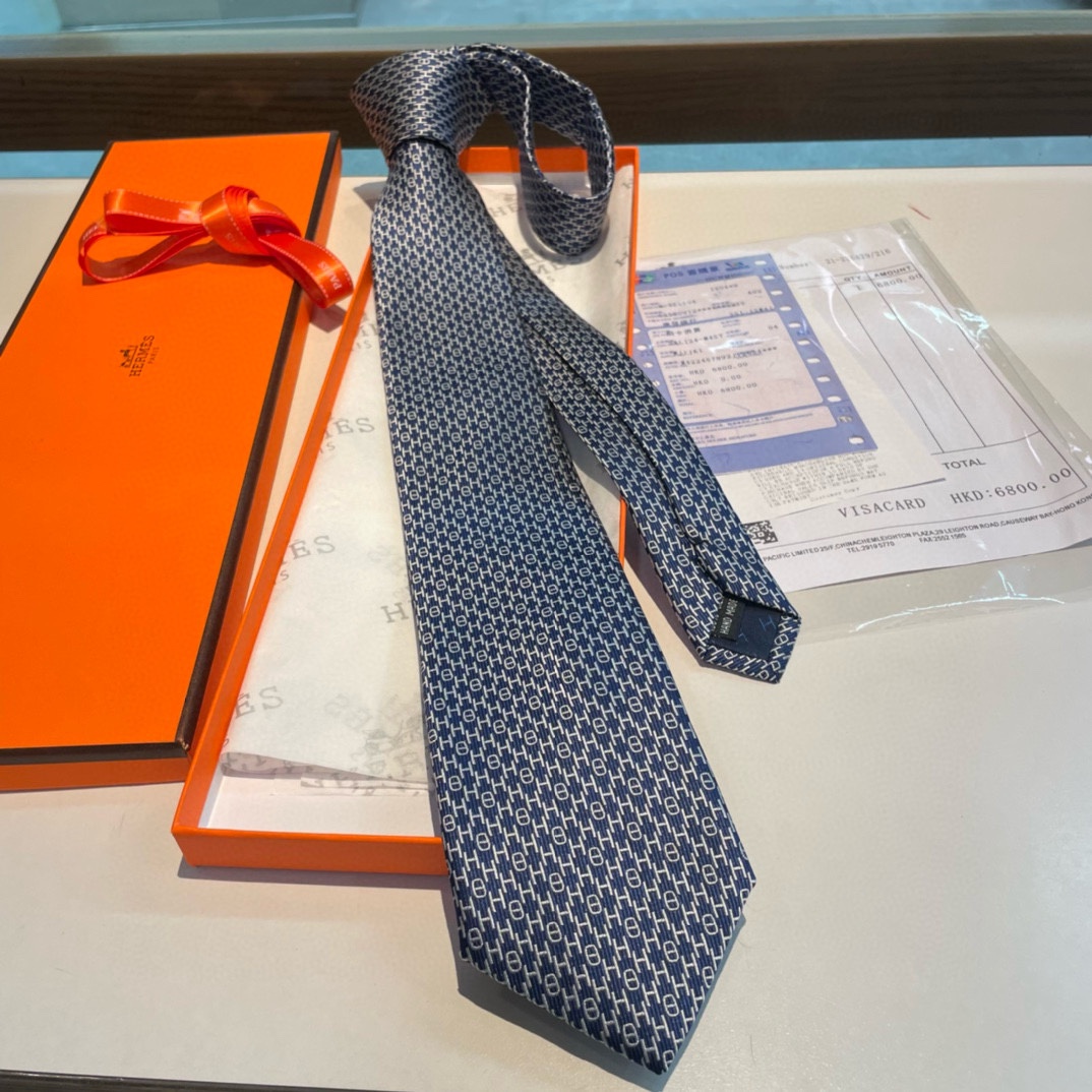 H-S Letter men's new tie series