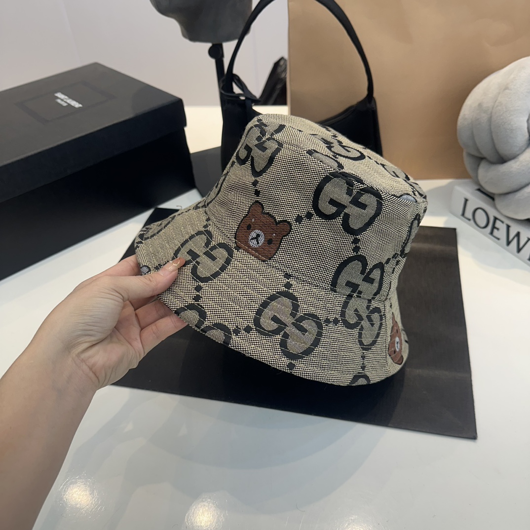 G-G The latest fisherman hat! Fashion trends, high-end workmanship