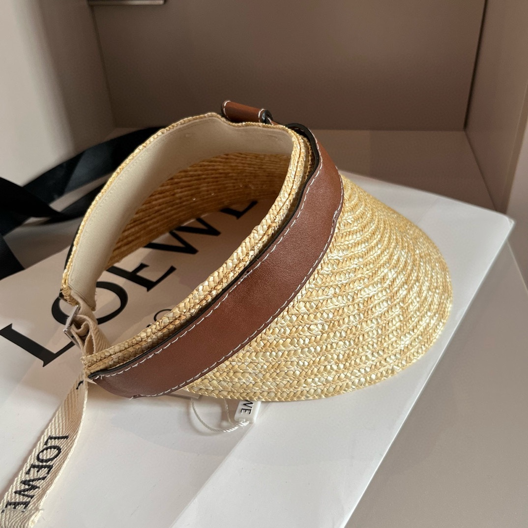 L-E Empty cap, straw hat, original quality, extreme workmanship.