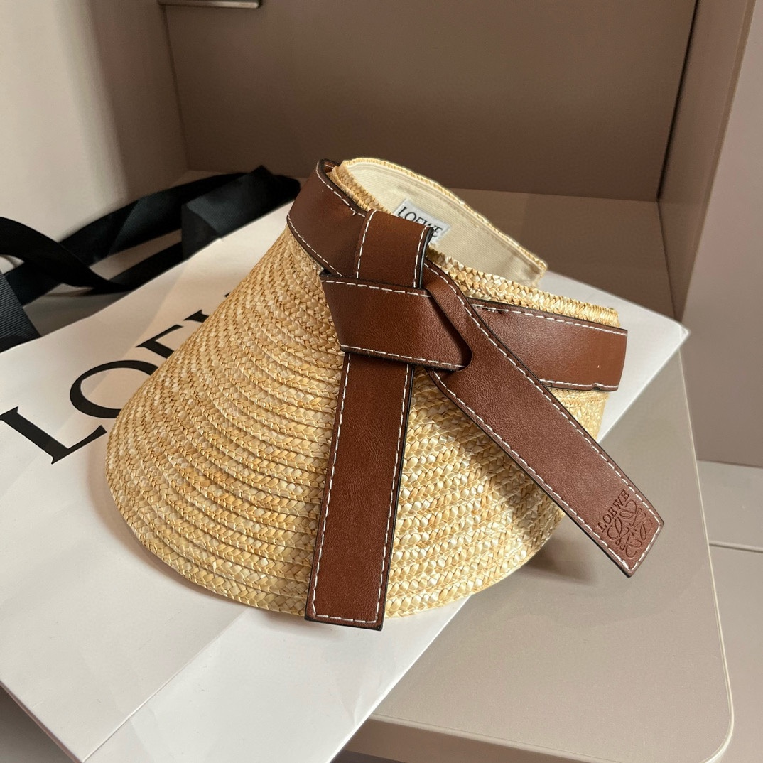 L-E Empty cap, straw hat, original quality, extreme workmanship.