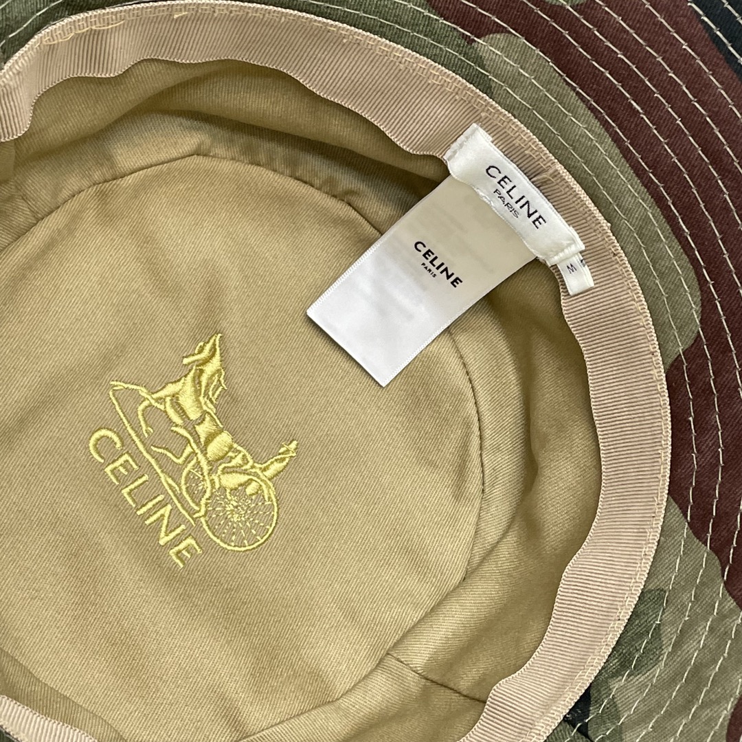 C-E New high version fisherman hat Xinhua News Agency camouflage