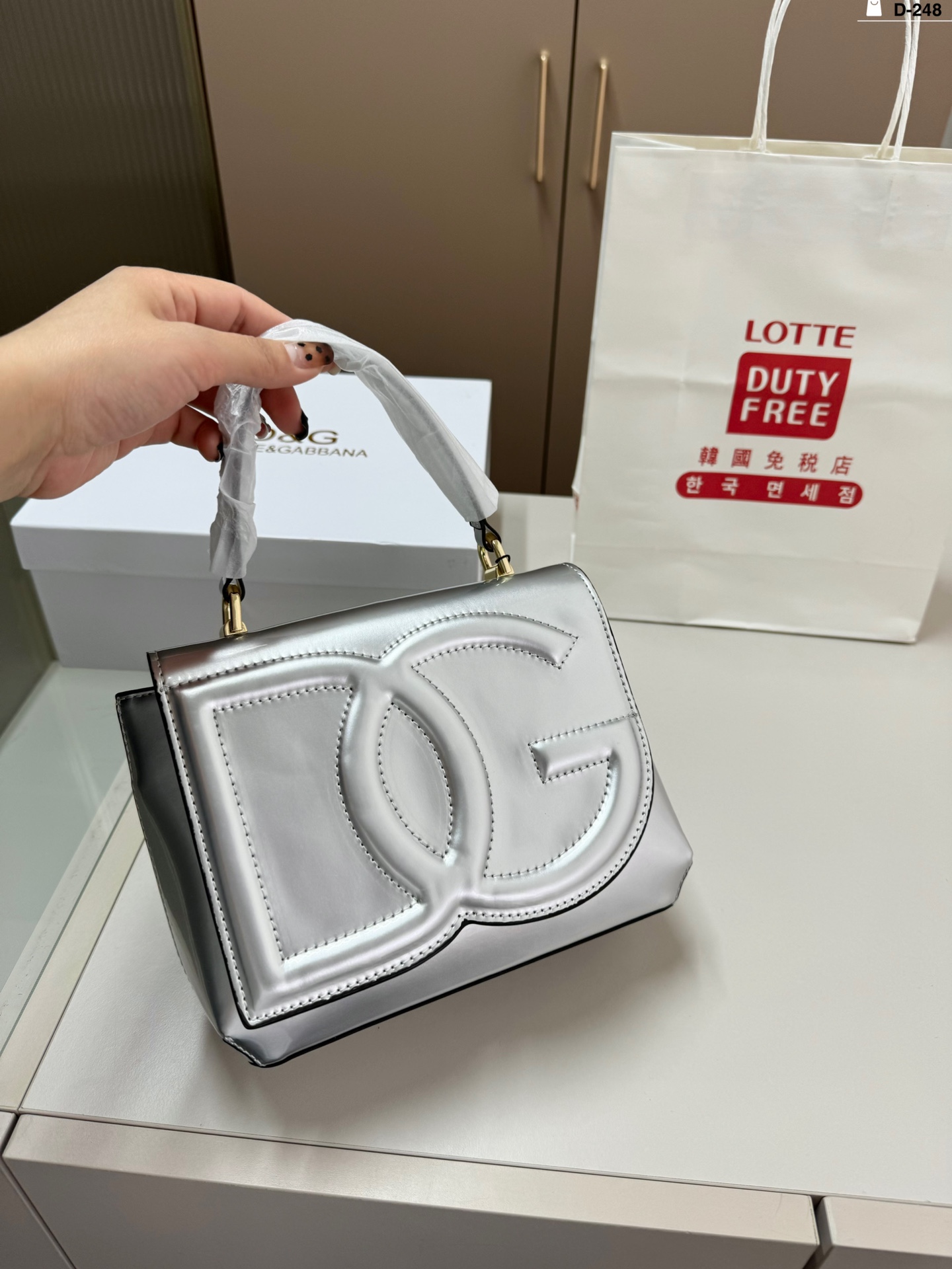 D-G Handle shoulder bag Super classic and fashionable