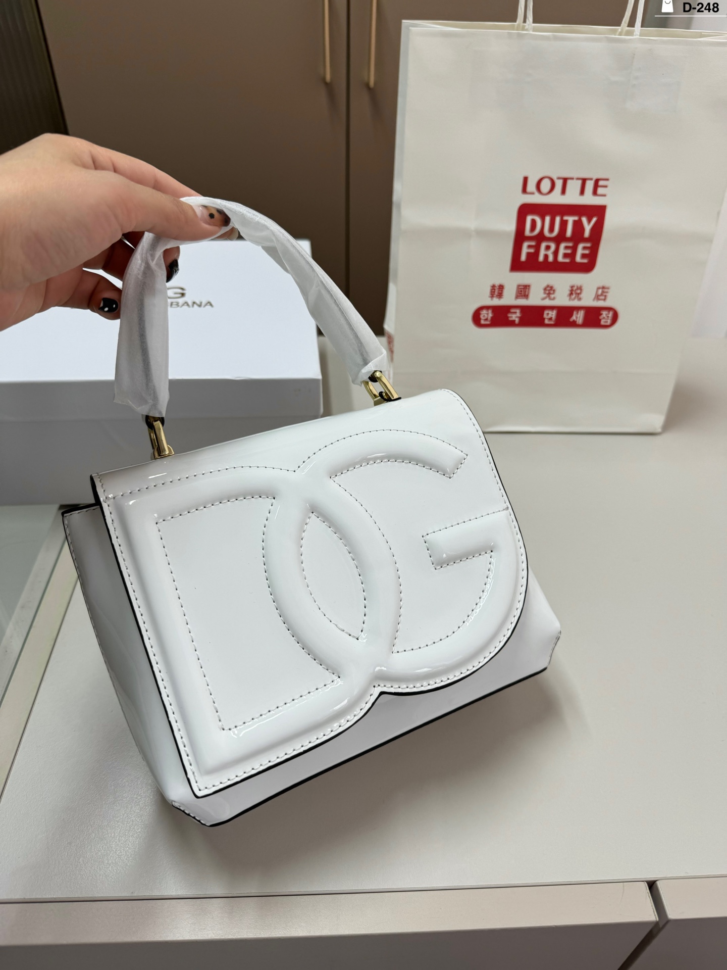 D-G Handle shoulder bag Super classic and fashionable