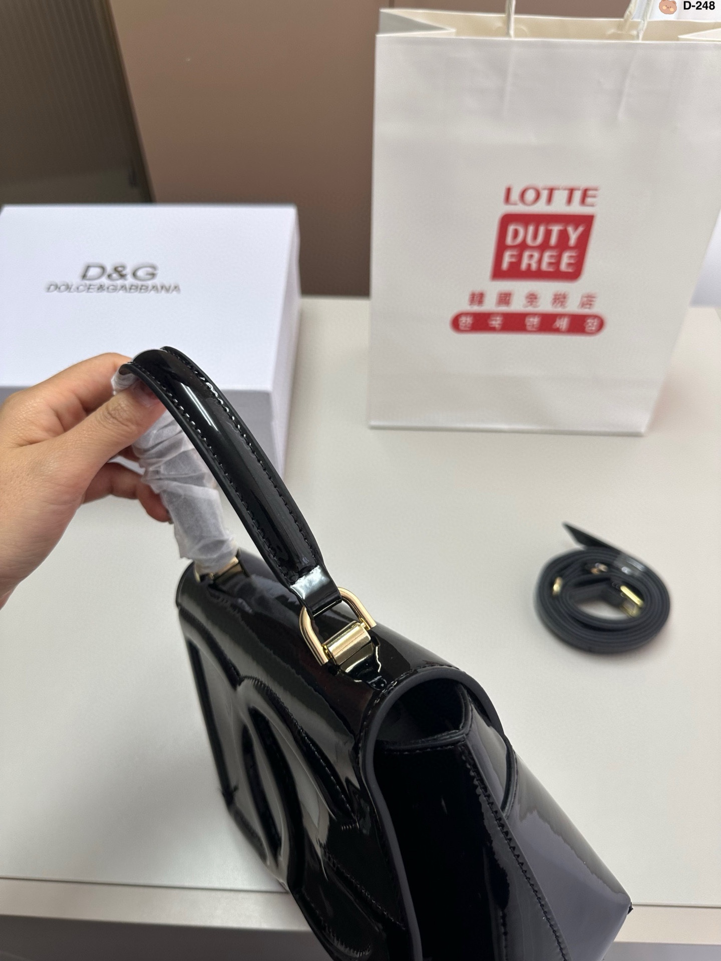 D-G Handle shoulder bag Super classic and fashionable