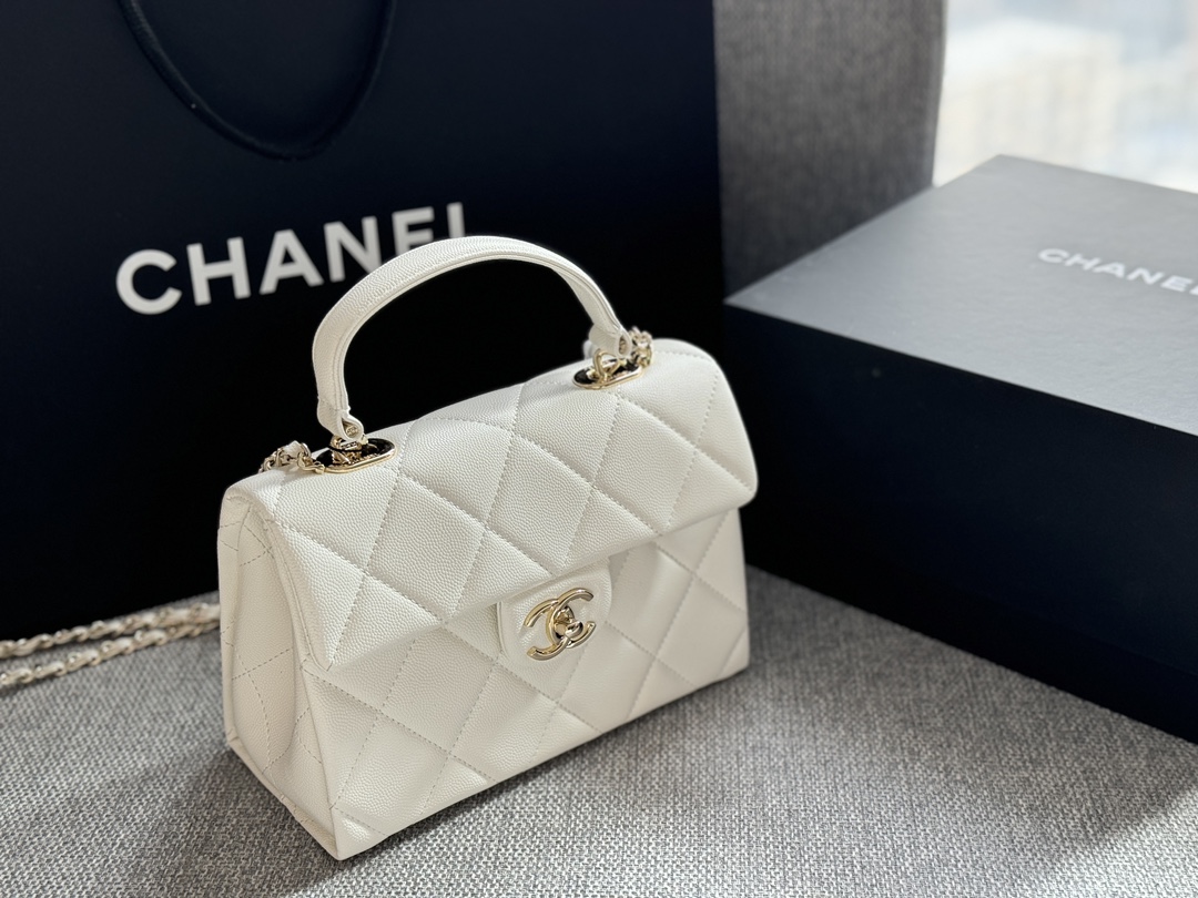 C-L 24P kelly retro handbag! Super retro and modern, Physical feel litchi skin praise!