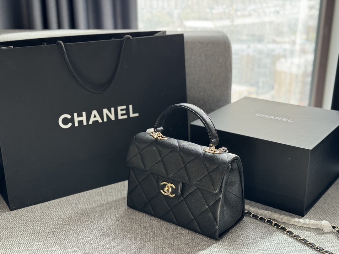C-L 24P kelly retro handbag! Super retro and modern, Physical feel litchi skin praise!