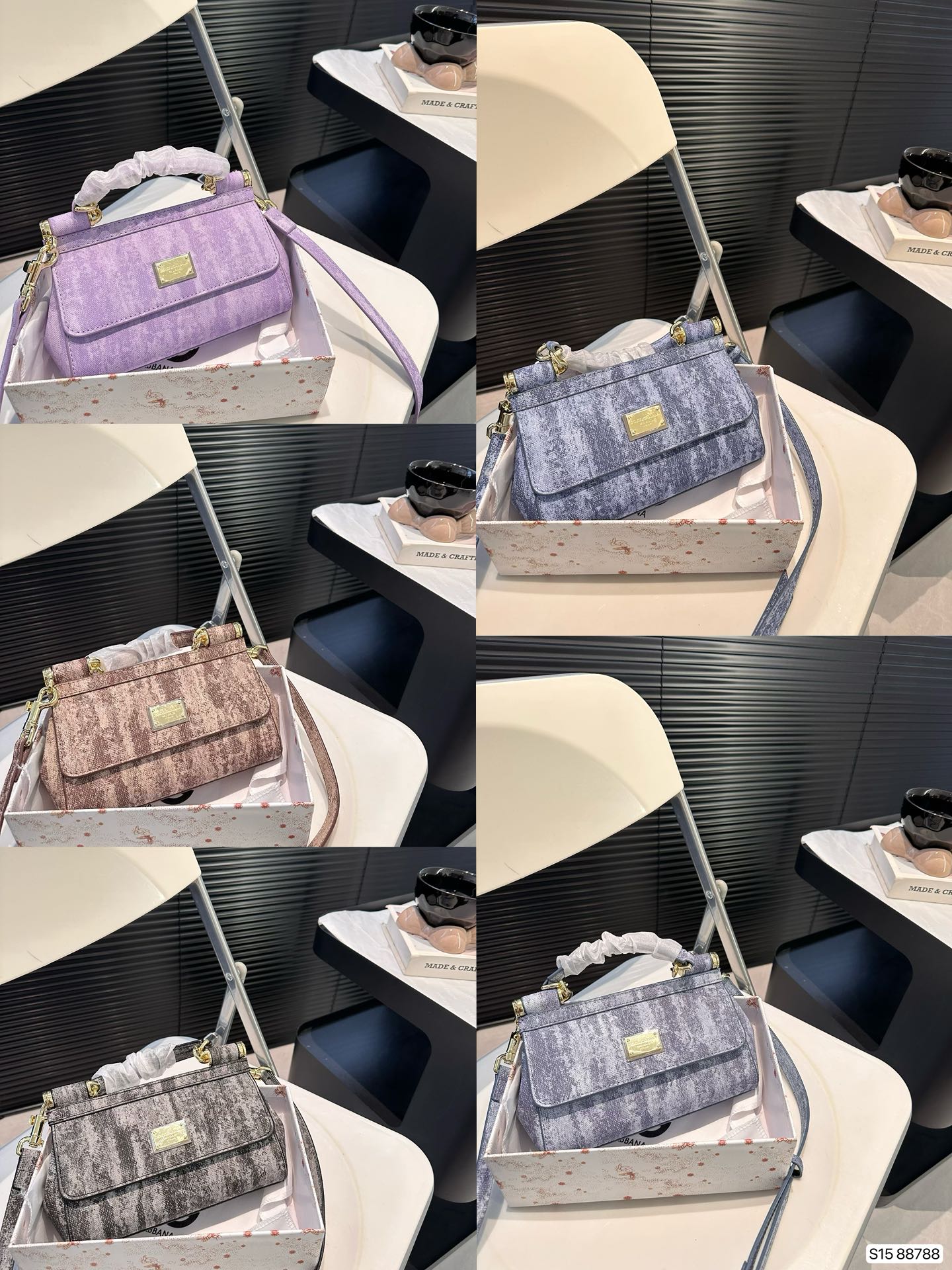 D-G New portable shoulder slung official website latest bag.