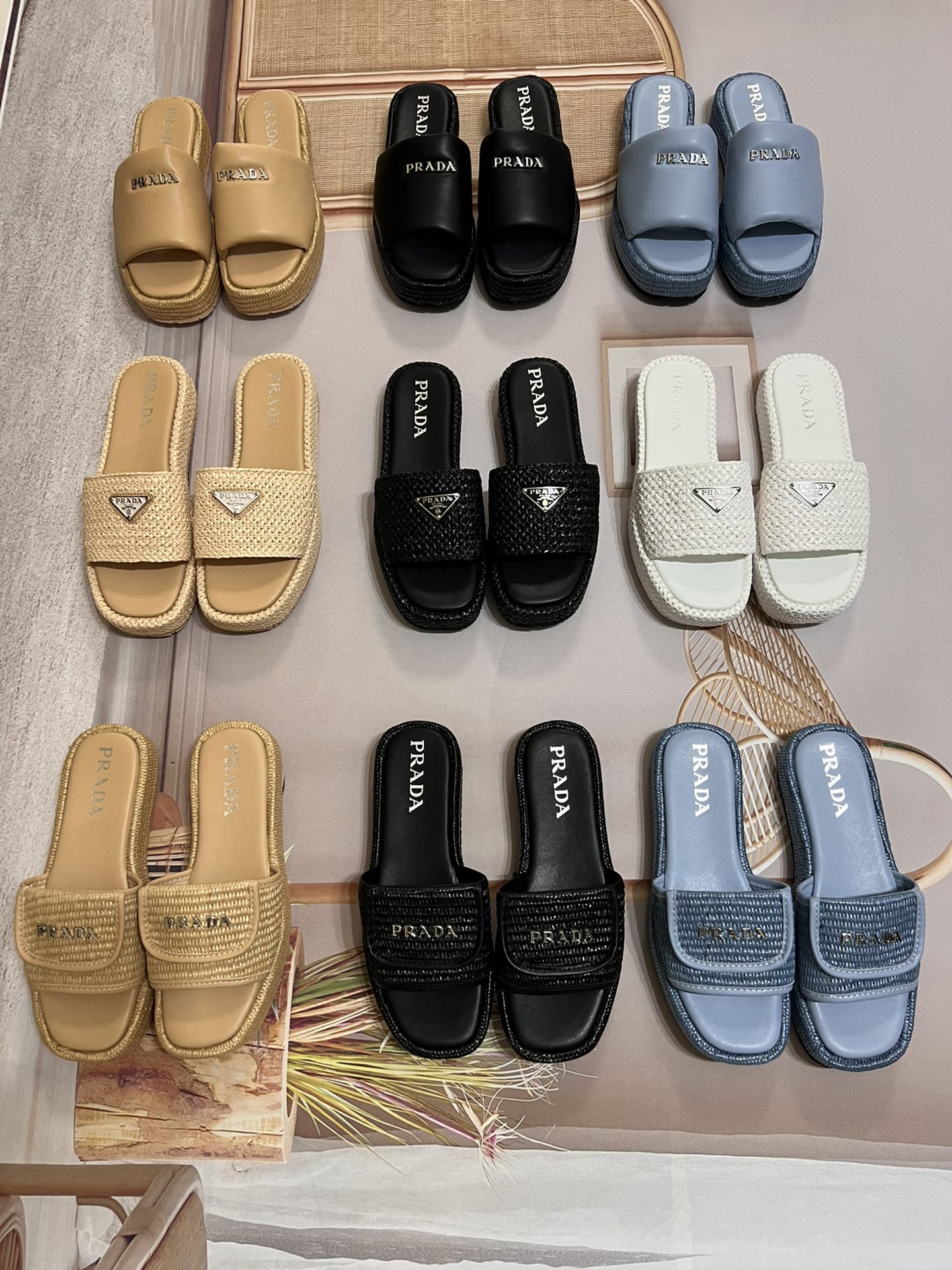 P-A Early summer-thick-soled straw series