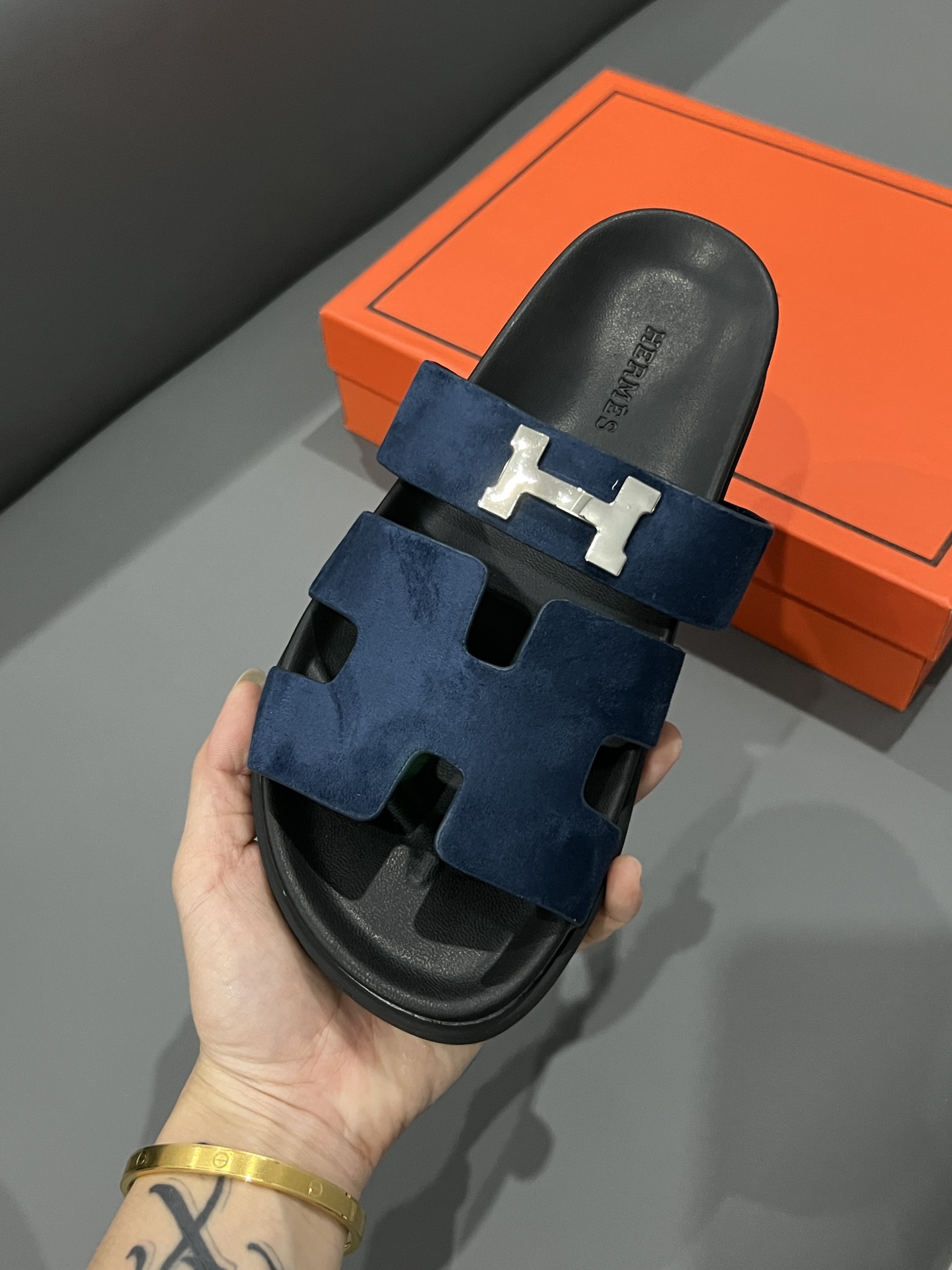 H-S Hook and loop sandals and slippers