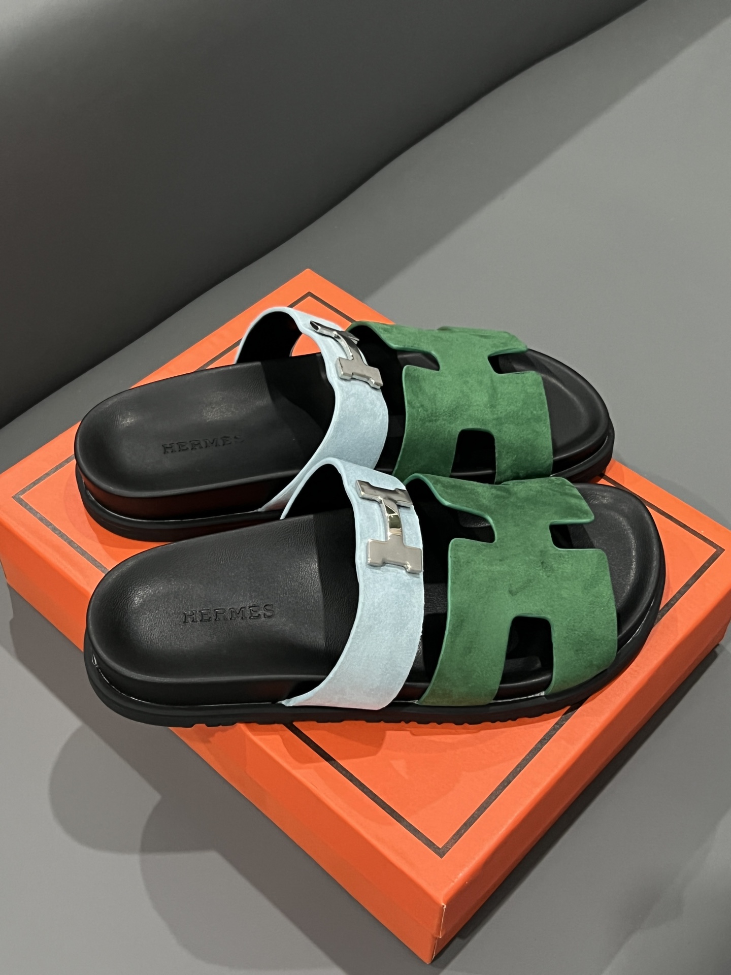 H-S Hook and loop sandals and slippers