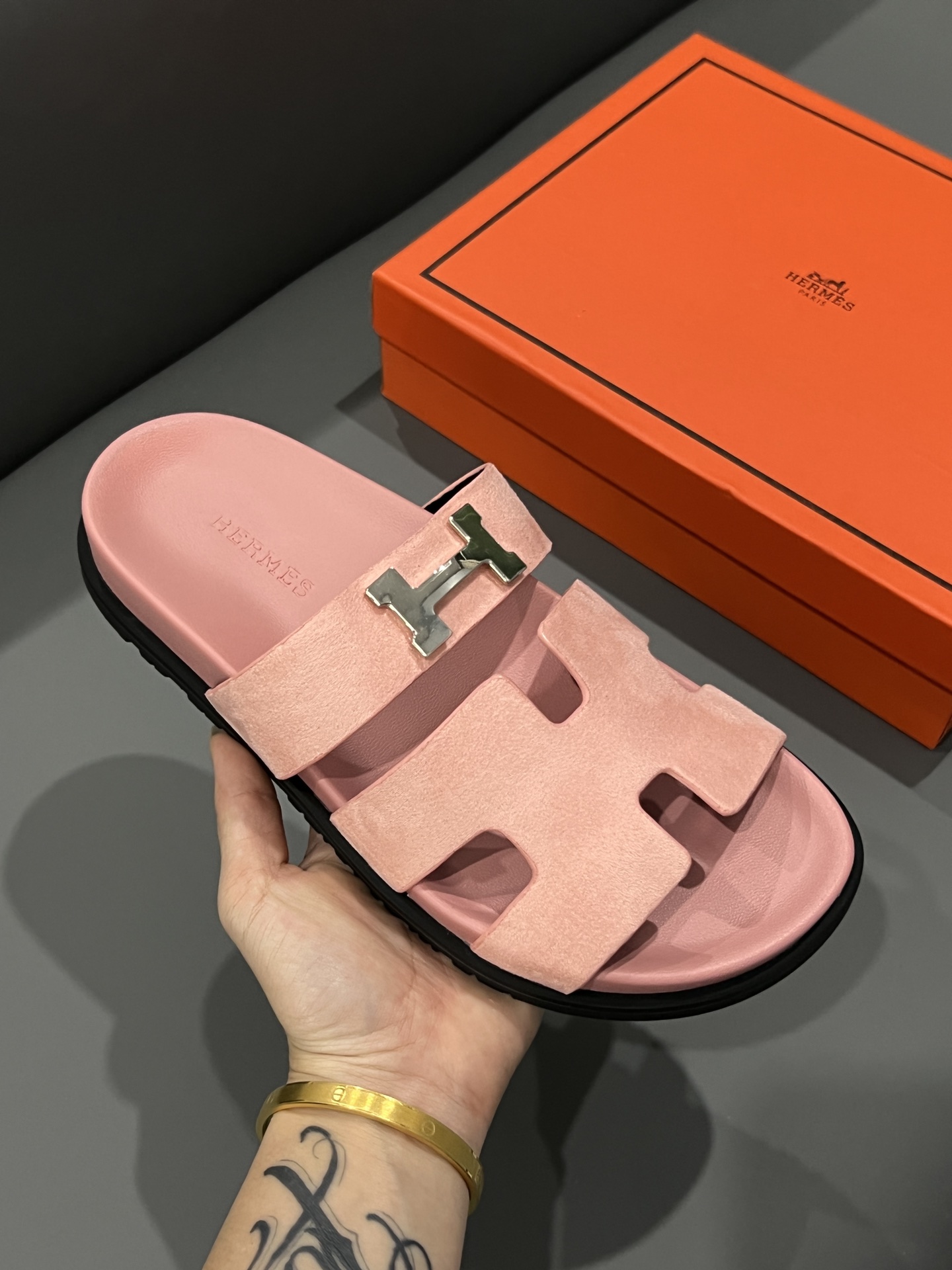 H-S Hook and loop sandals and slippers