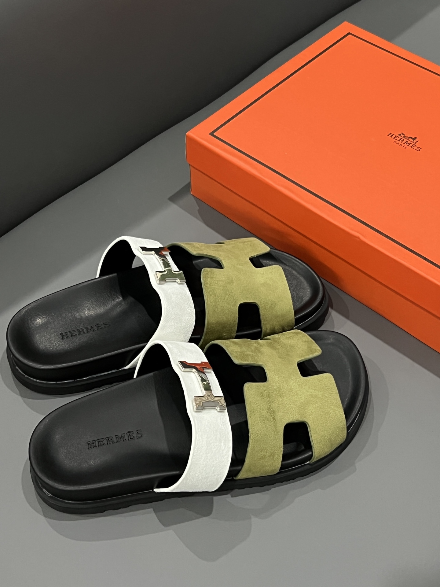 H-S Hook and loop sandals and slippers