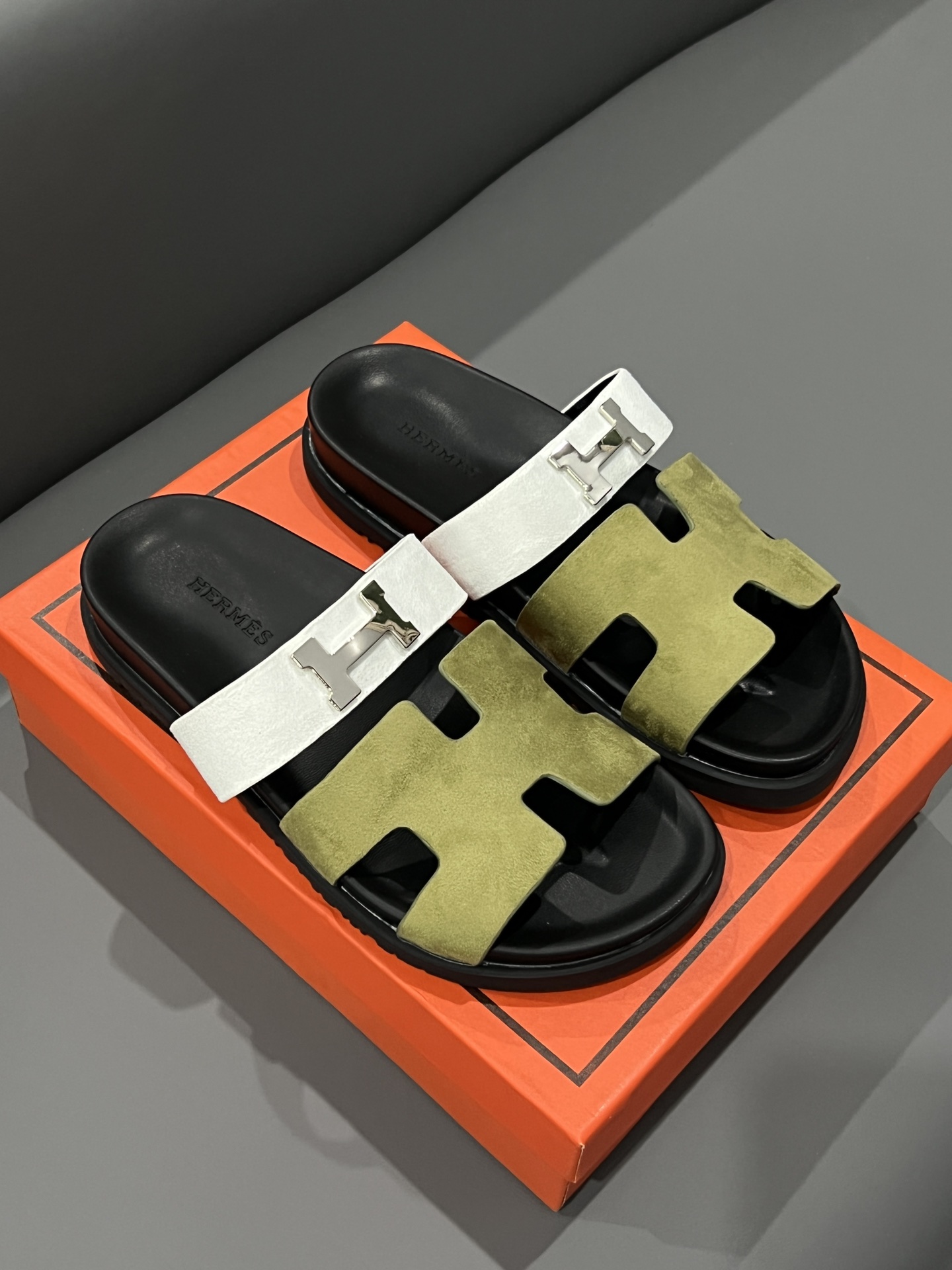 H-S Hook and loop sandals and slippers