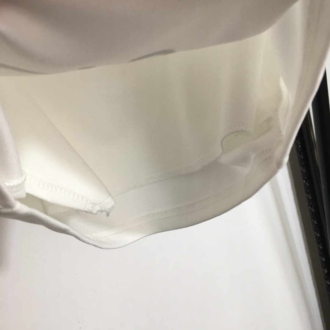 VER-E New Medusa short navel vest with shoulder buckle letter printing.