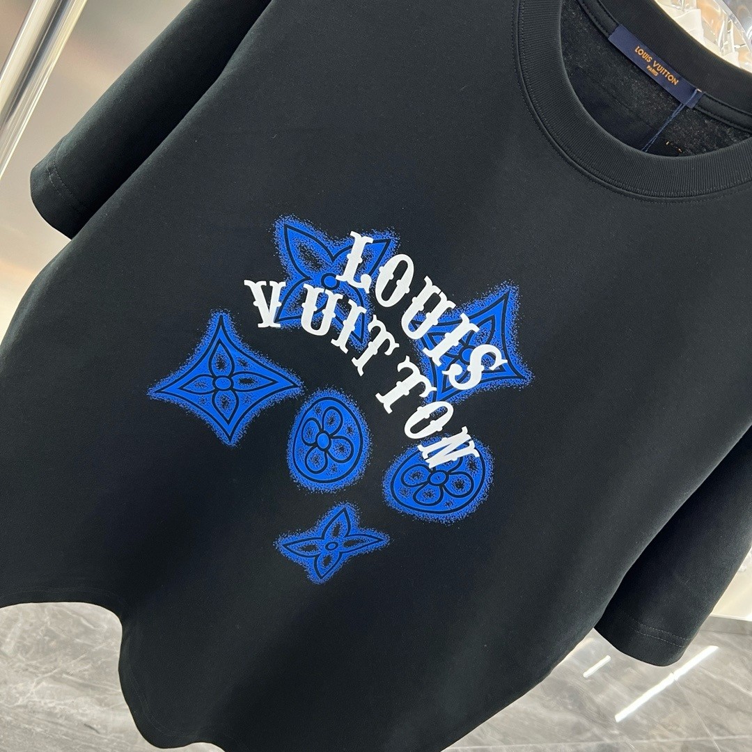 L-V Early spring new short-sleeved T-shirt personalized printing for men and women